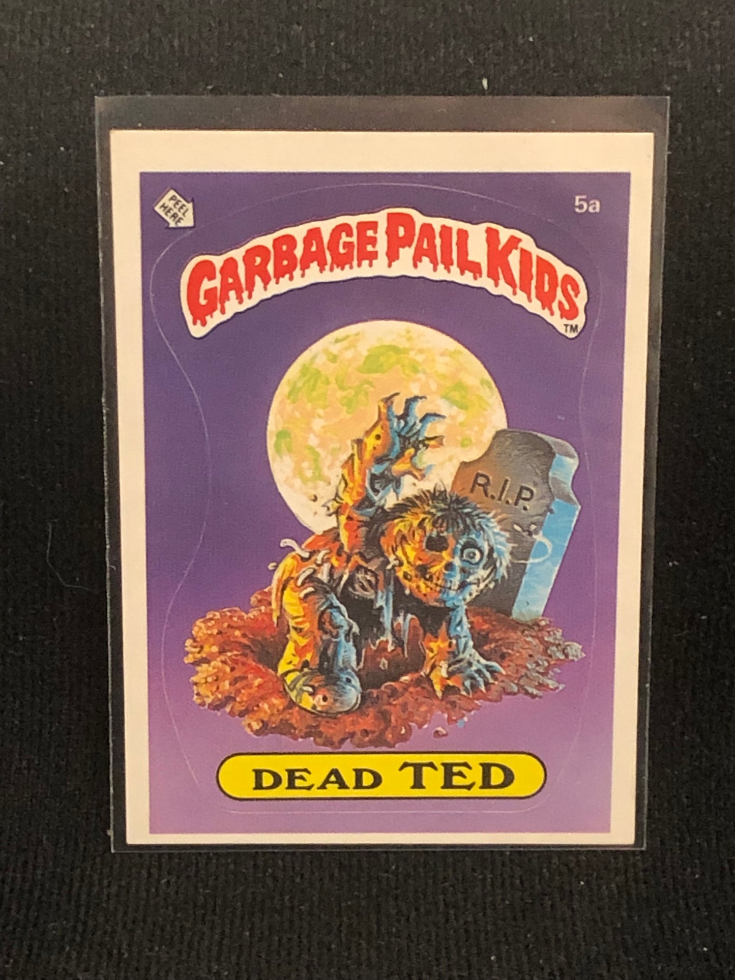 Garbage Pail Kids Original Series 1 (os1) 5a Dead Ted