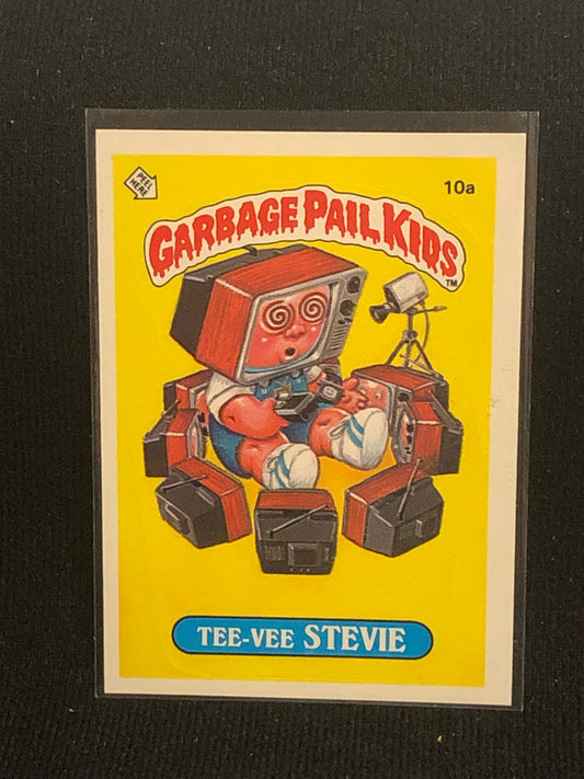 Garbage Pail Kids Original Series 1 (os1) 10a Tee Vee Stevie