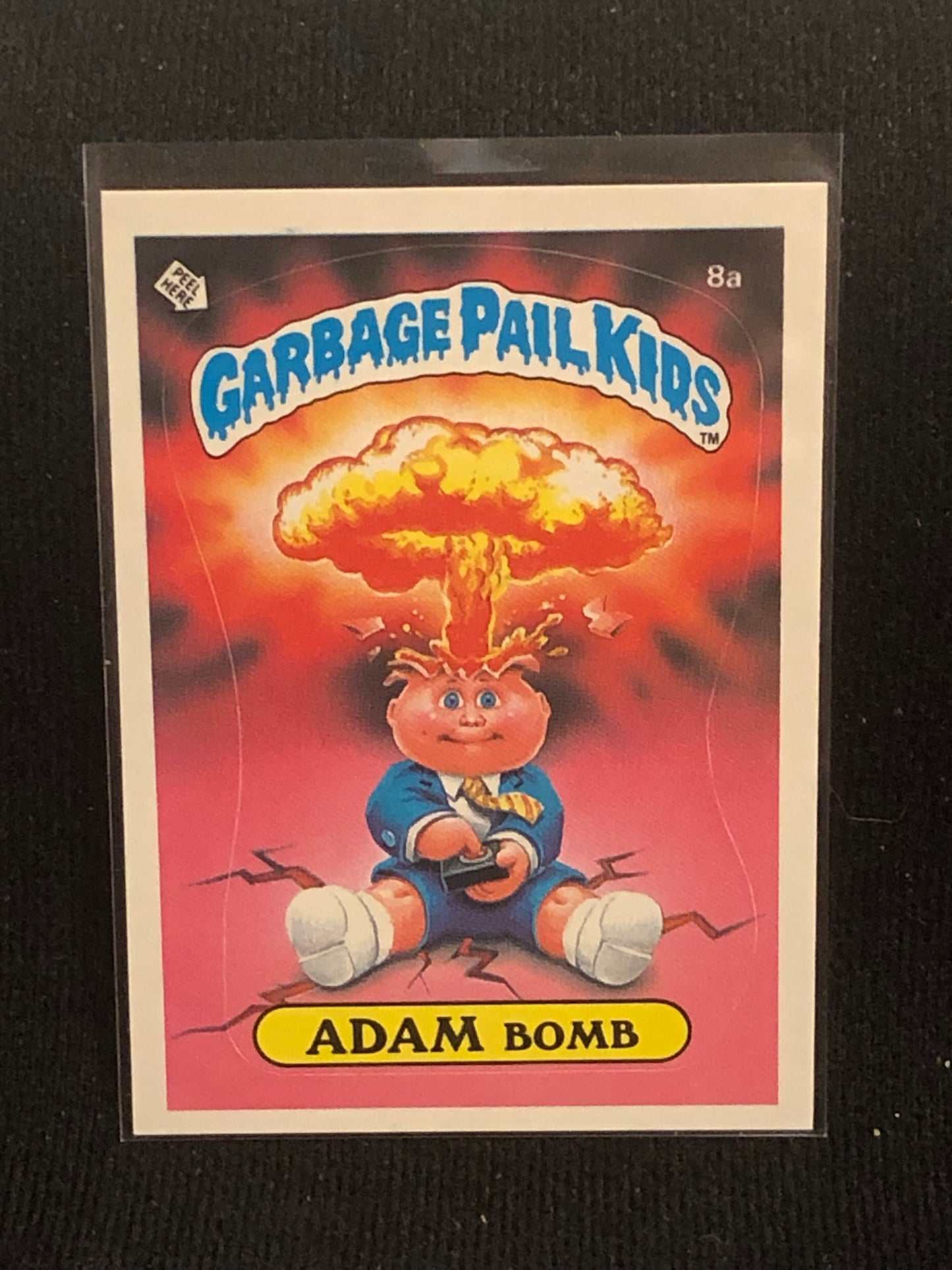 Garbage Pail Kids Original Series 1 (os1) 8a Adam Bomb