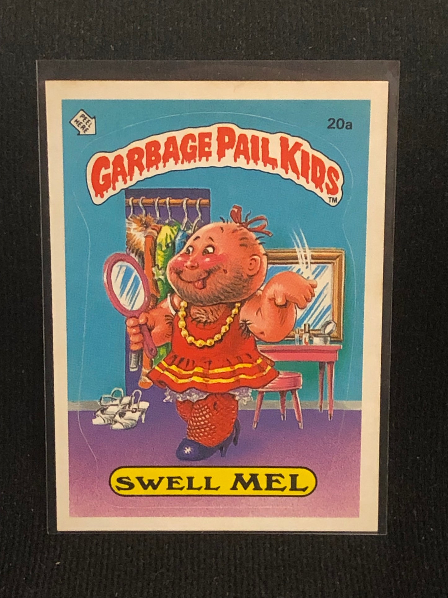 Garbage Pail Kids Original Series 1 (os1) 20a Swell Mel