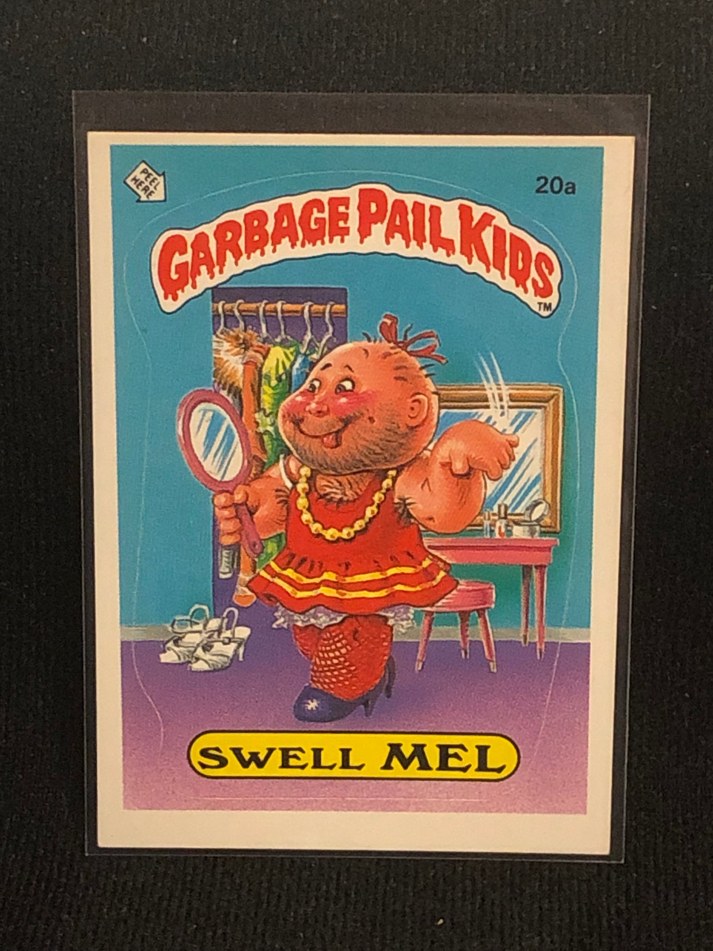 Garbage Pail Kids Original Series 1 (os1) 20a Swell Mel