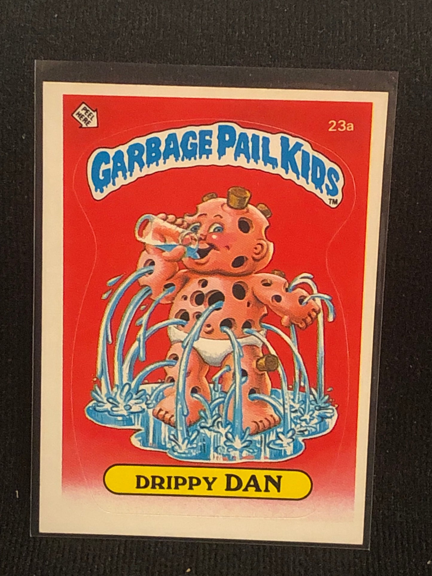 Garbage Pail Kids Original Series 1 (os1) 23a Drippy Dan