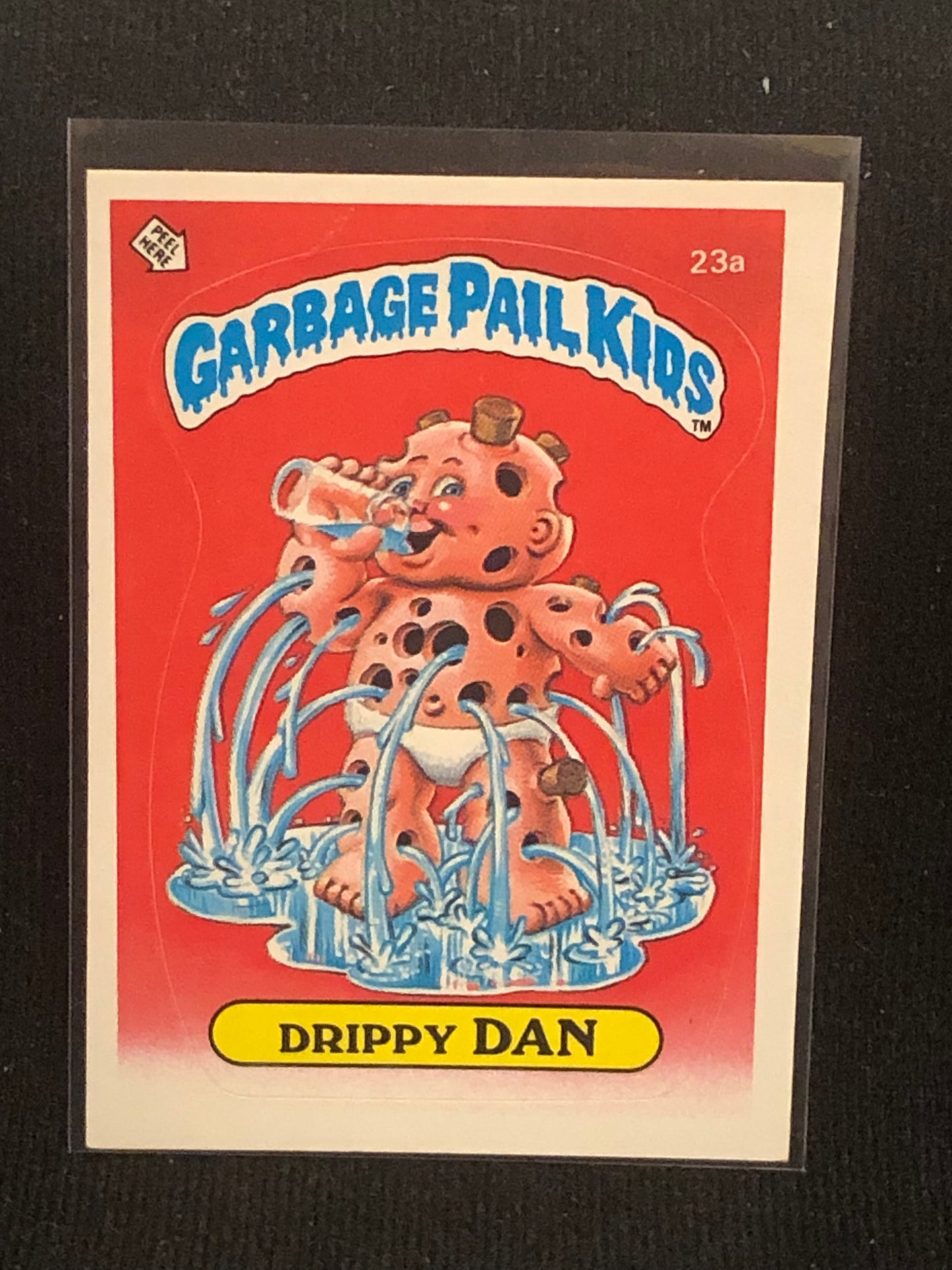 Garbage Pail Kids Original Series 1 (os1) 23a Drippy Dan