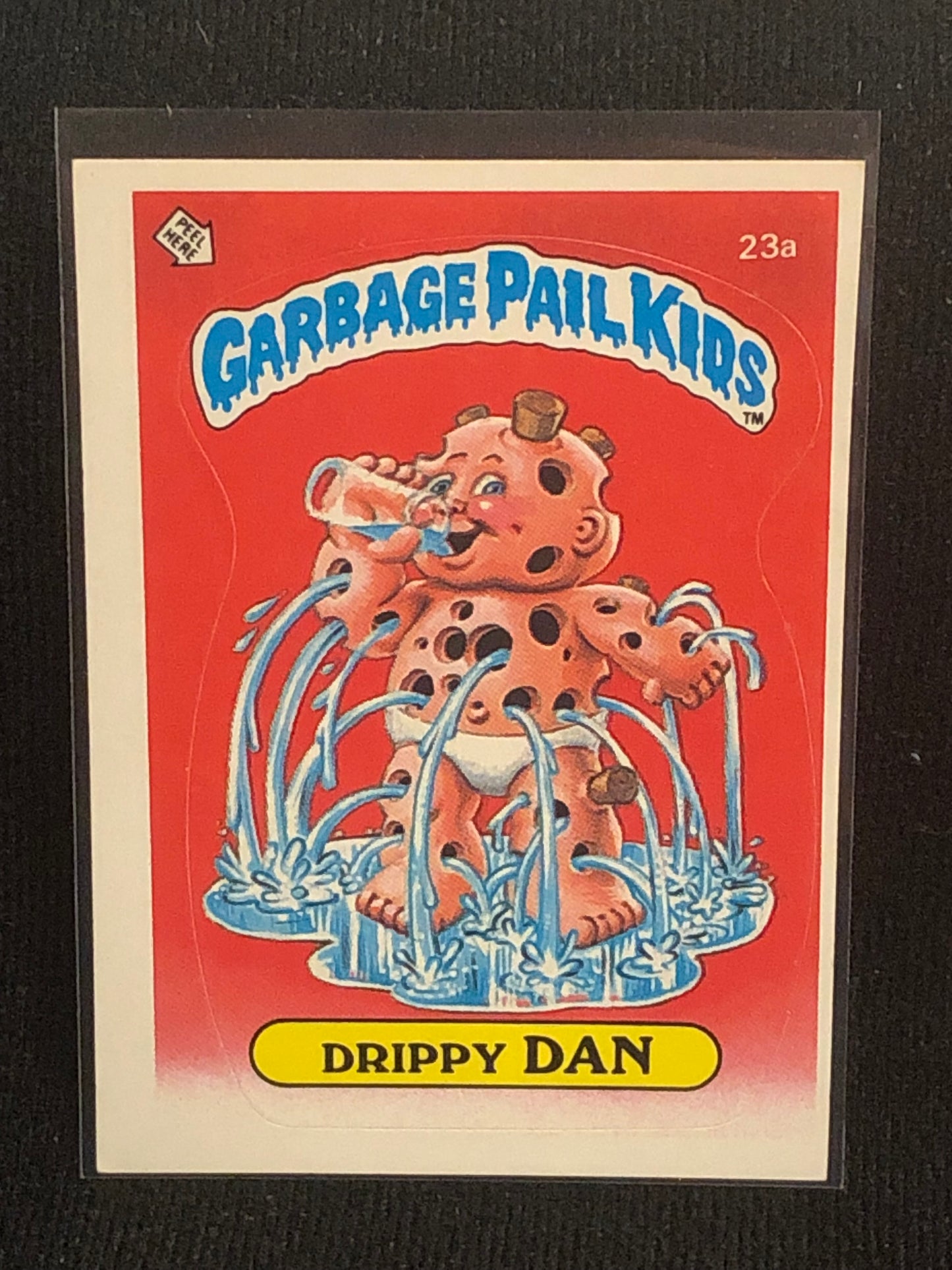 Garbage Pail Kids Original Series 1 (os1) 23a Drippy Dan