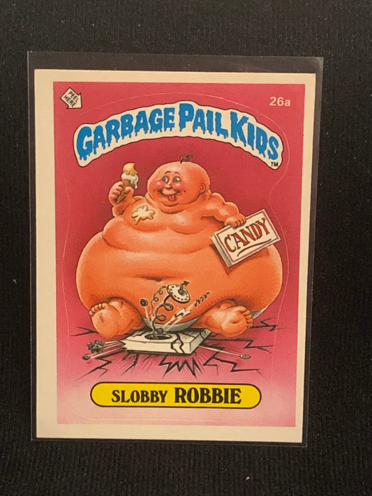 Garbage Pail Kids Original Series 1 (os1) 26a Slobby Robbie