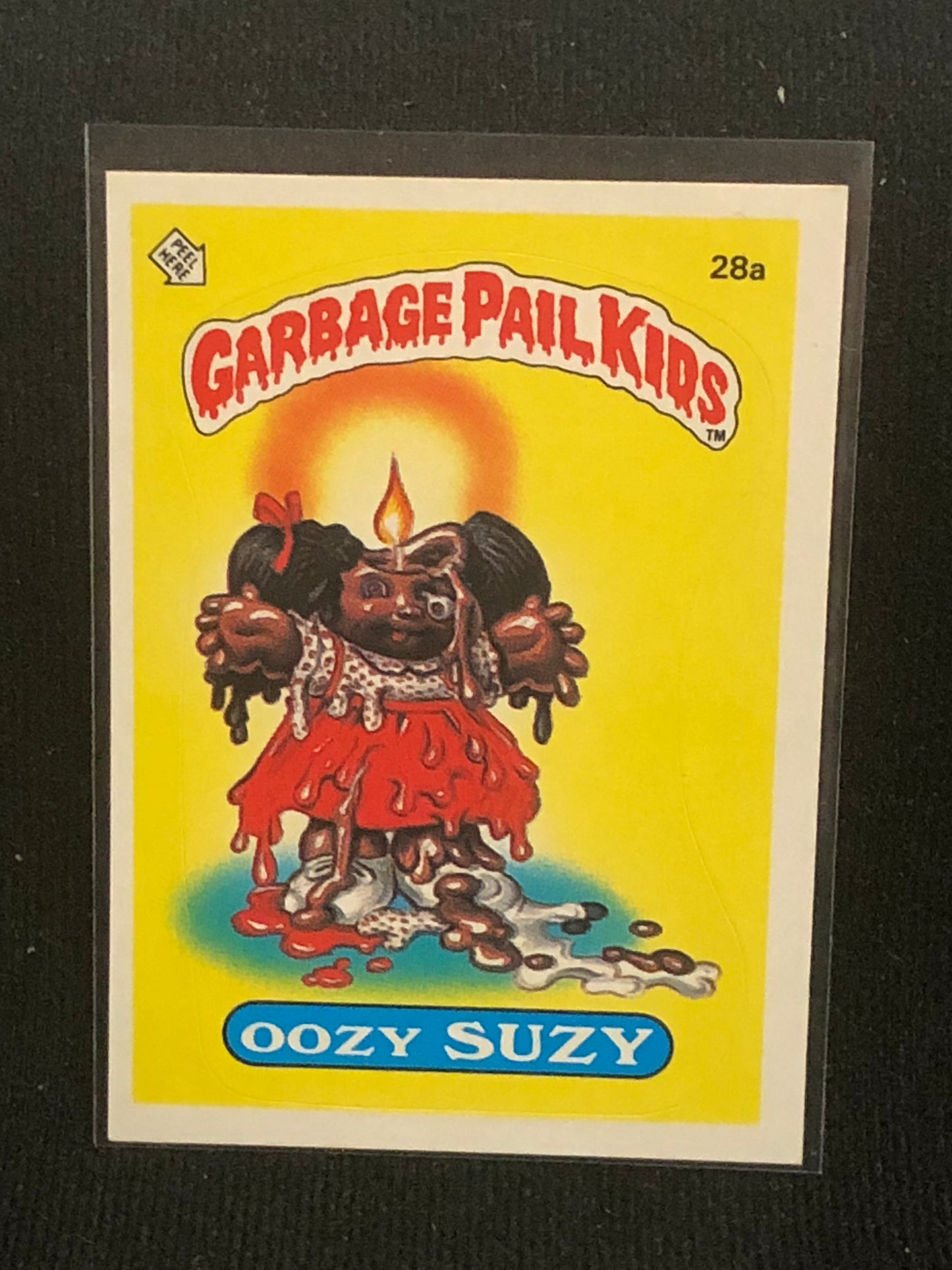 Garbage Pail Kids Original Series 1 (os1) 28a Oozy Suzy