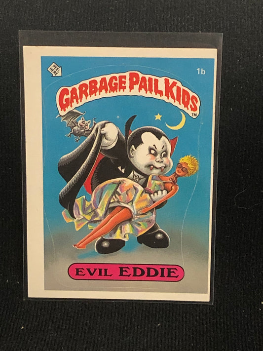 Garbage Pail Kids Original Series 1 (os1) 1b Evil Eddie