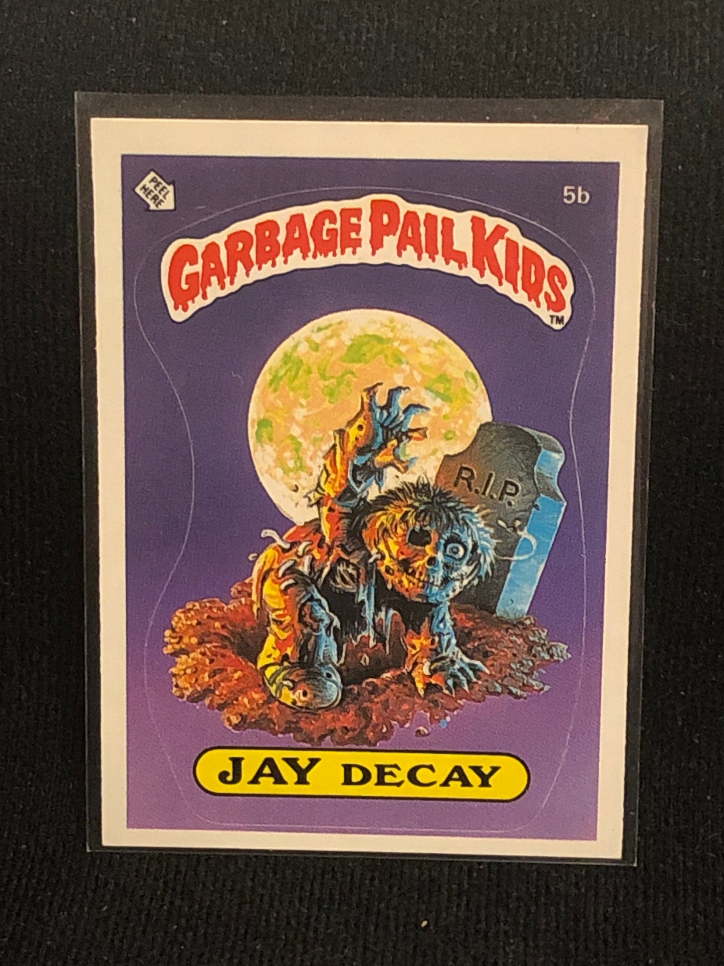 Garbage Pail Kids Original Series 1 (os1) 5b Jay Decay