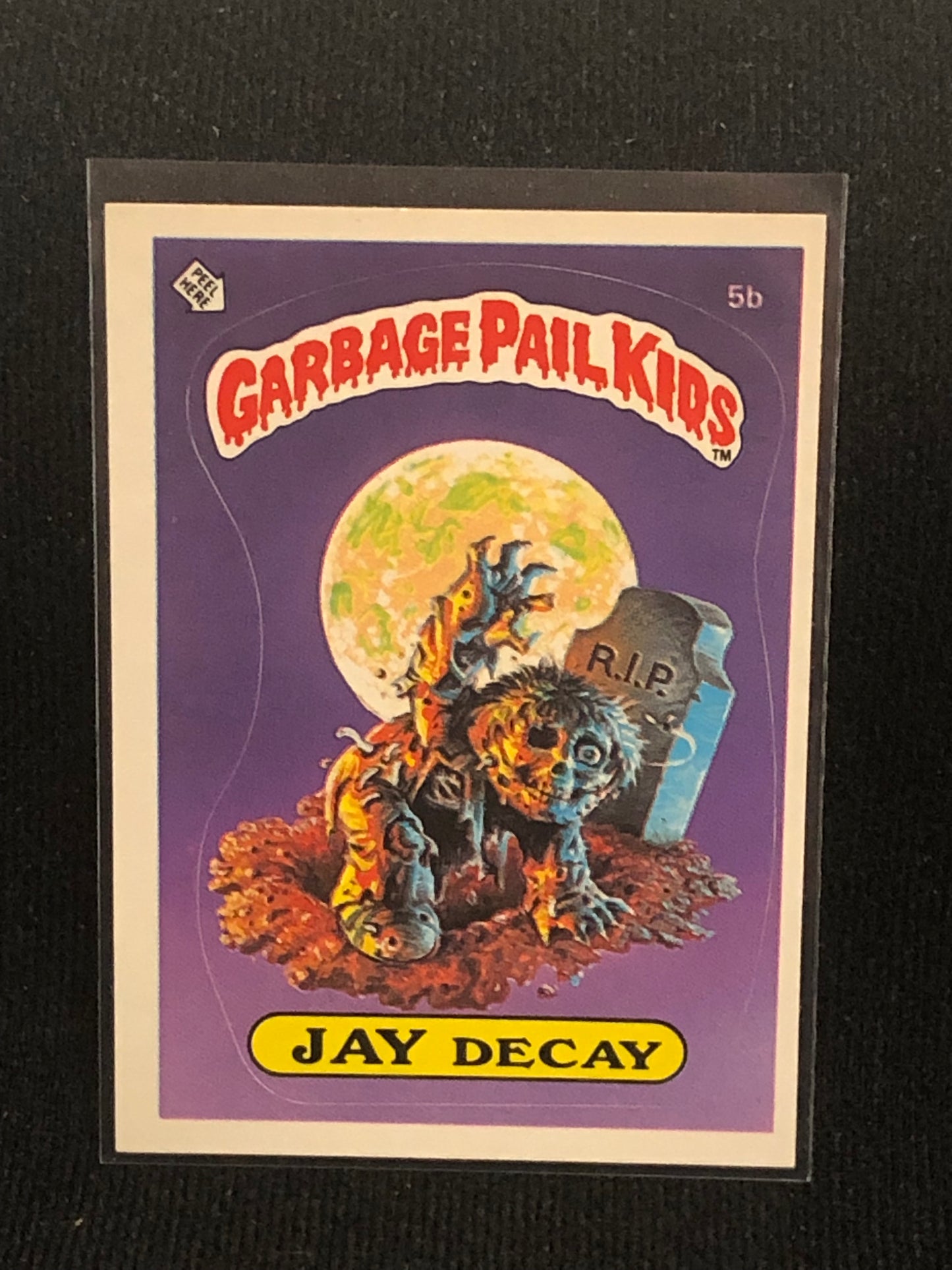 Garbage Pail Kids Original Series 1 (os1) 5b Jay Decay