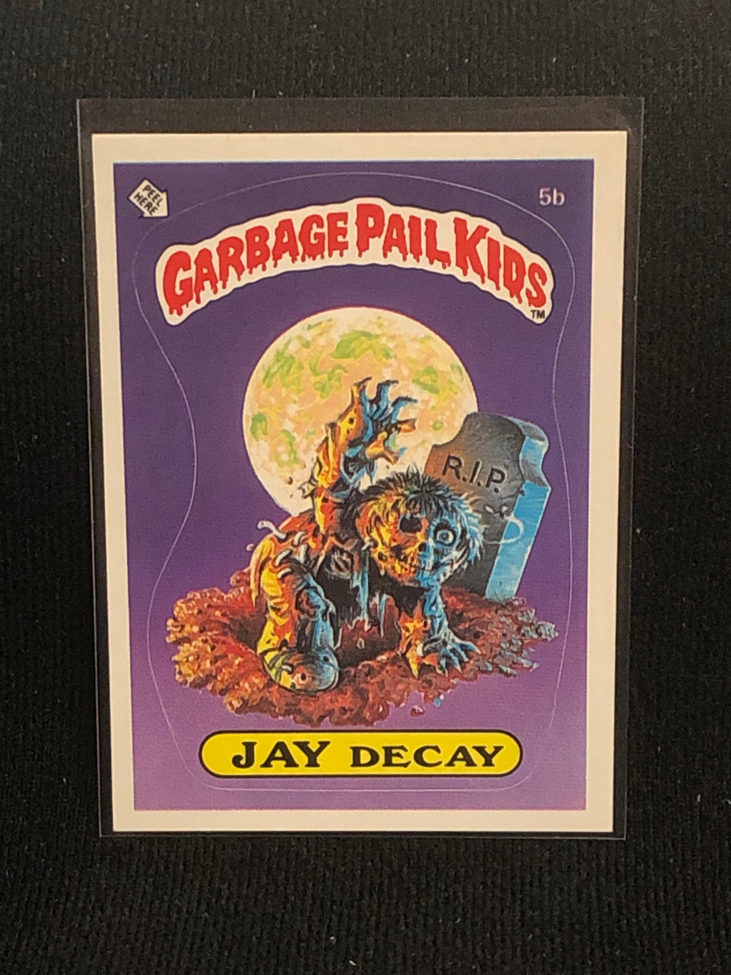 Garbage Pail Kids Original Series 1 (os1) 5b Jay Decay