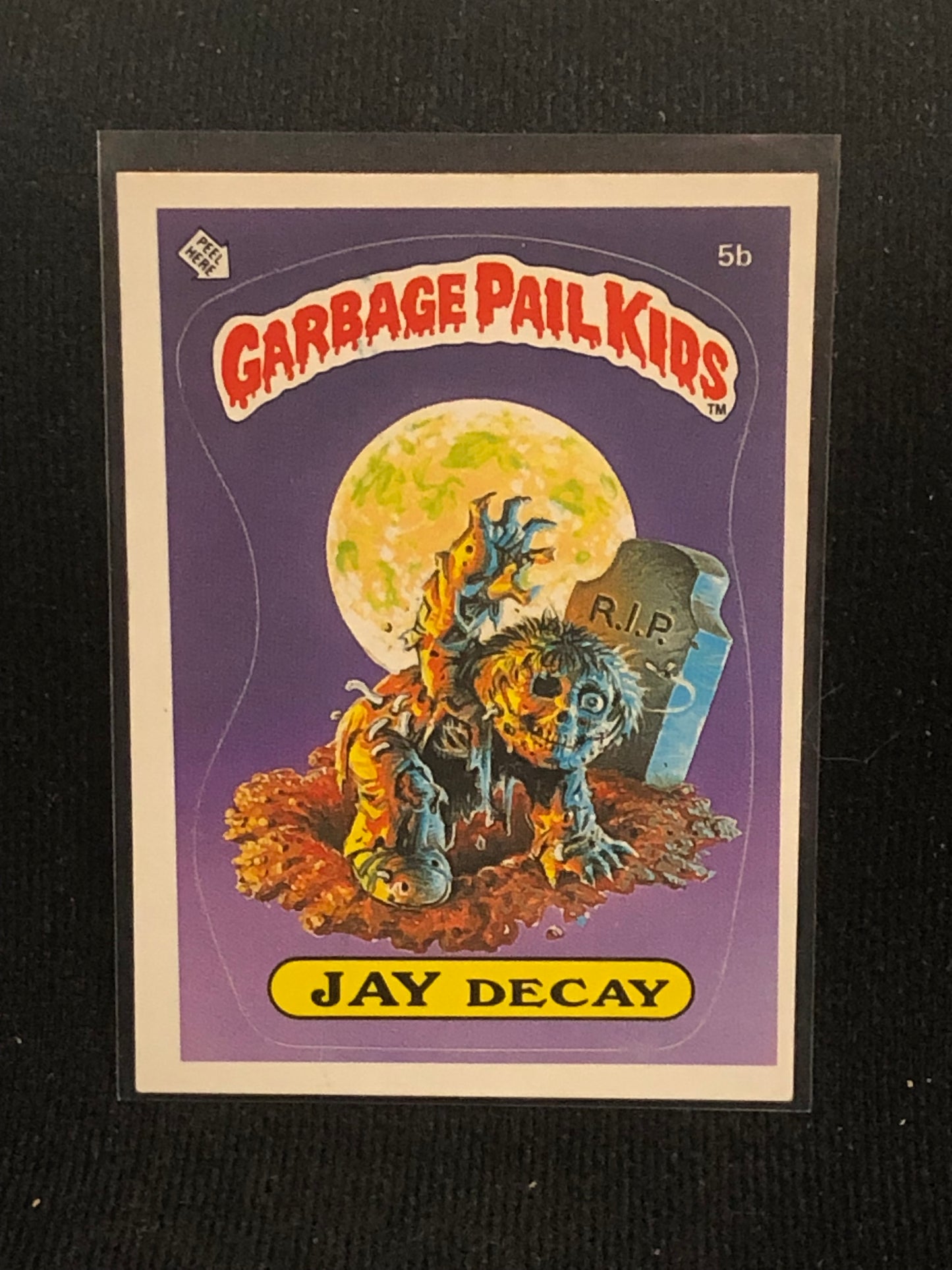 Garbage Pail Kids Original Series 1 (os1) 5b Jay Decay