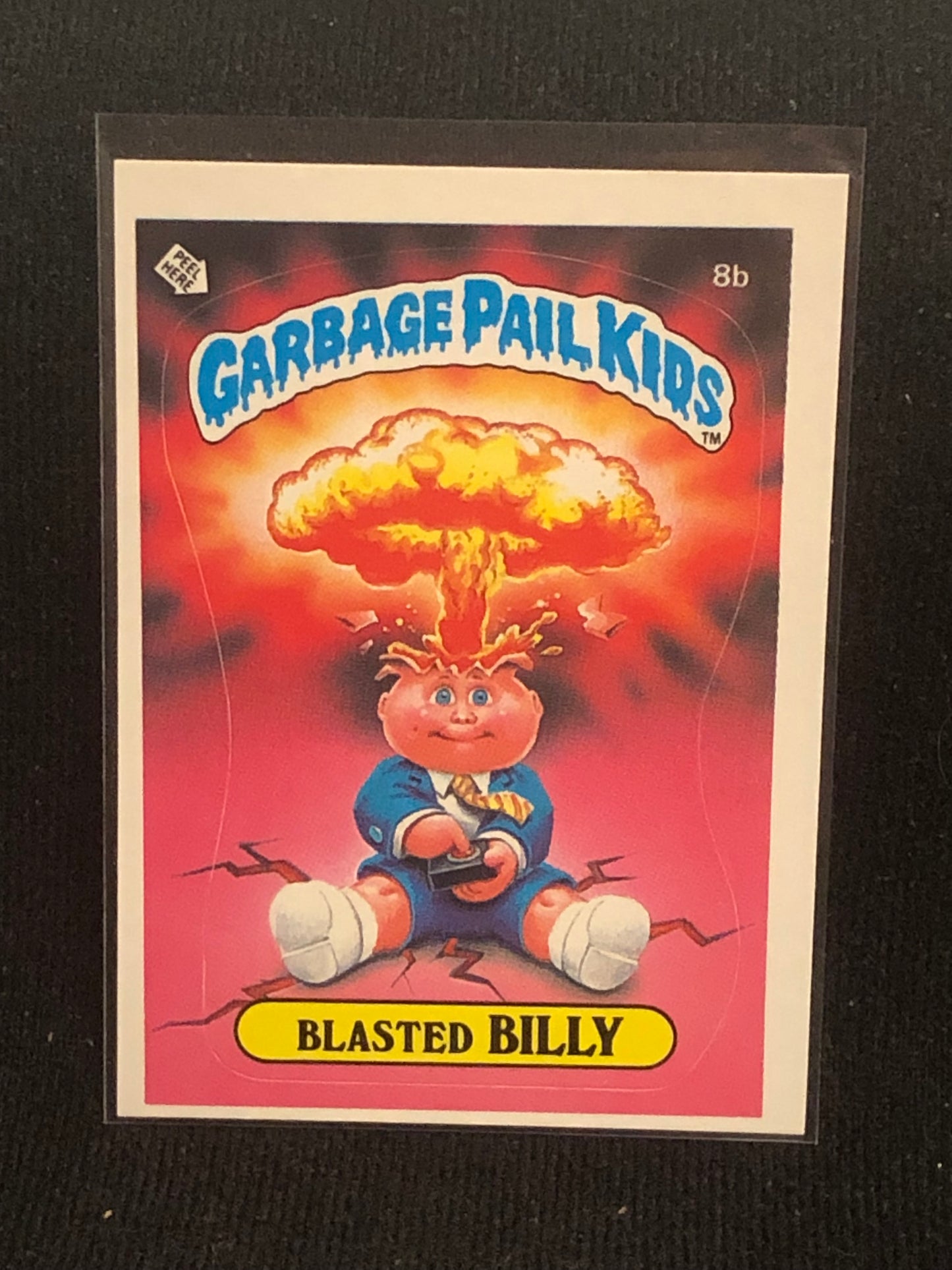 Garbage Pail Kids Original Series 1 (os1) 8b Blasted Billy