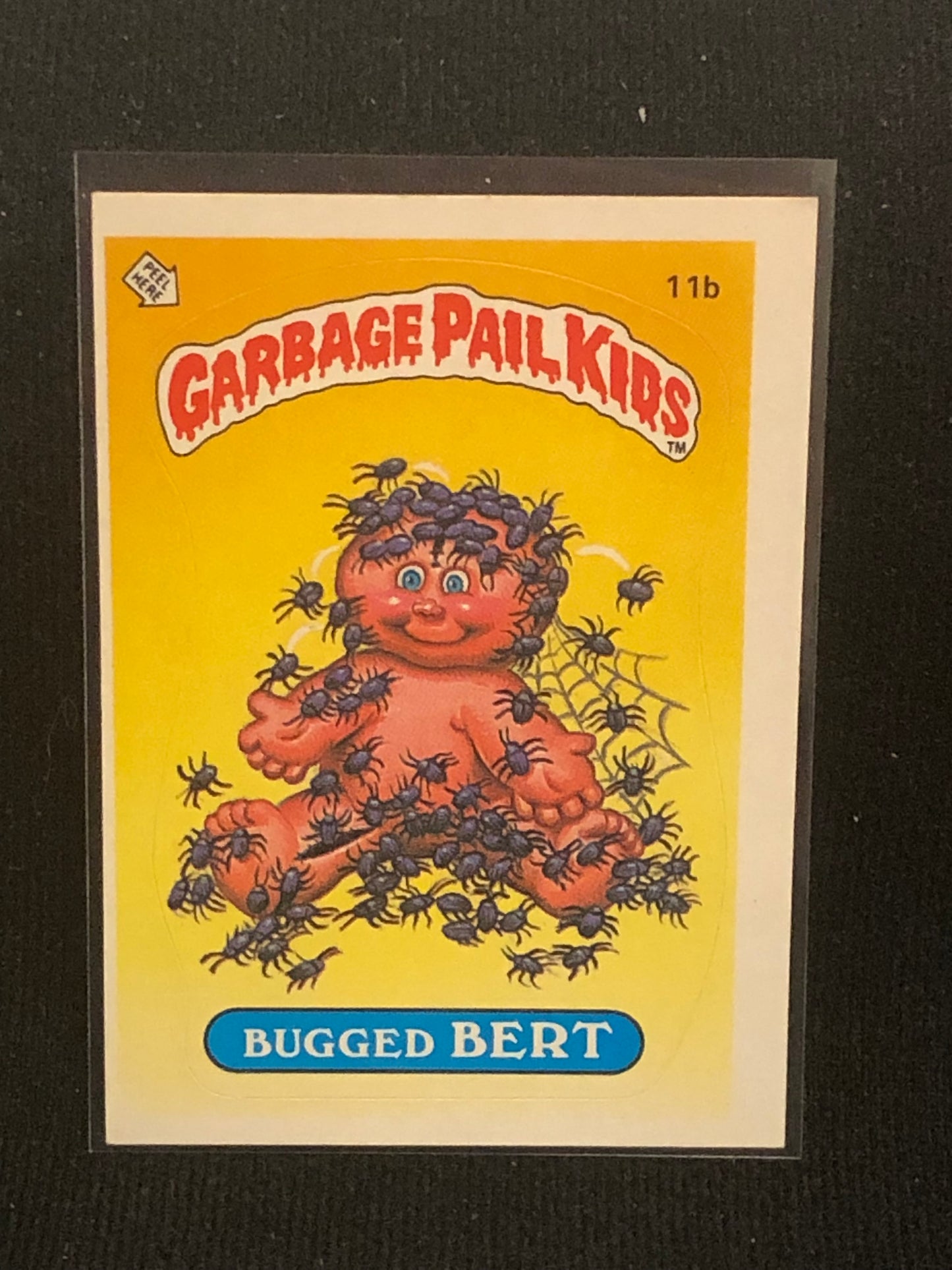 Garbage Pail Kids Original Series 1 (os1) 11b Bugged Bert