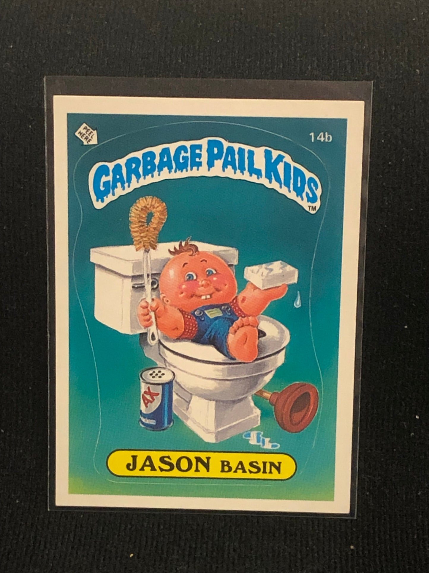 Garbage Pail Kids Original Series 1 (os1) 14b Jason Basin