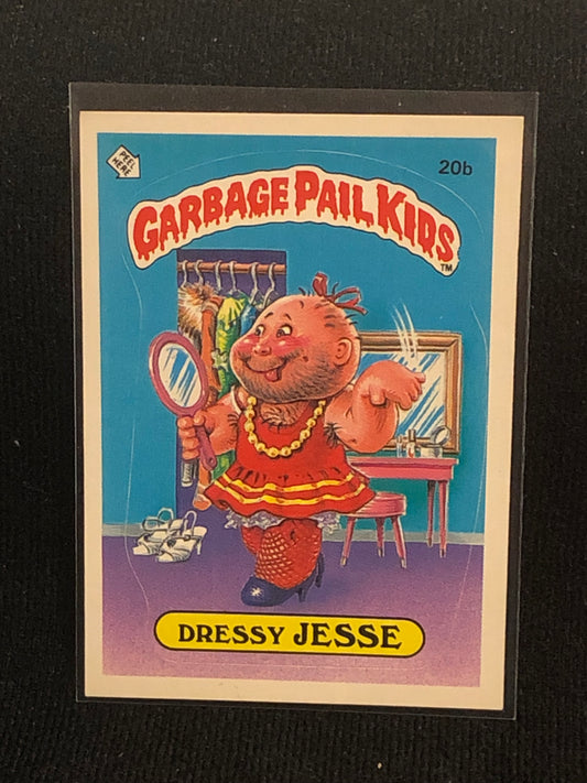 Garbage Pail Kids Original Series 1 (os1) 20b Dressy Jesse