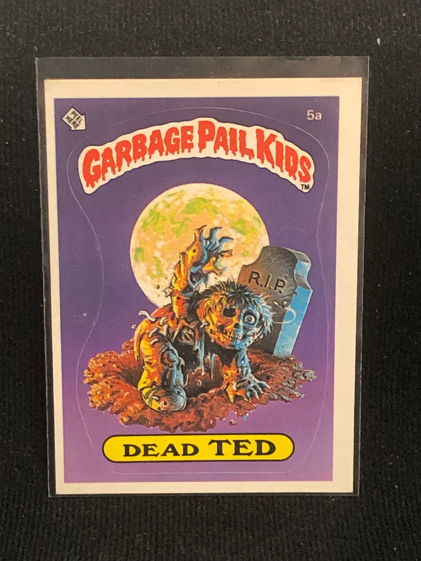 Garbage Pail Kids Original Series 1 (os1) 5a Dead Ted