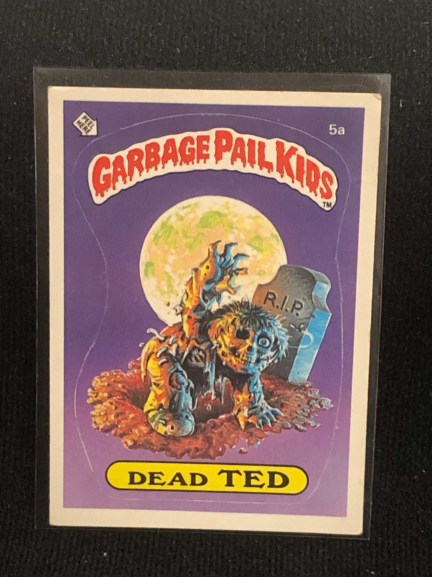 Garbage Pail Kids Original Series 1 (os1) 5a Dead Ted