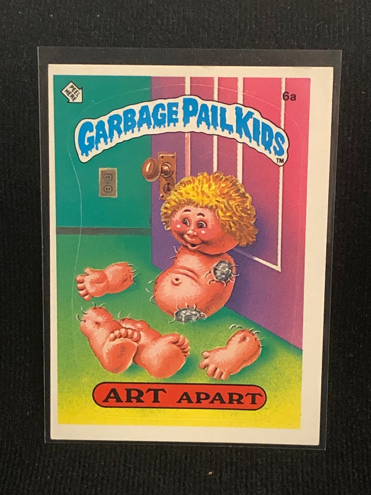 Garbage Pail Kids Original Series 1 (os1) 6a Art Apart