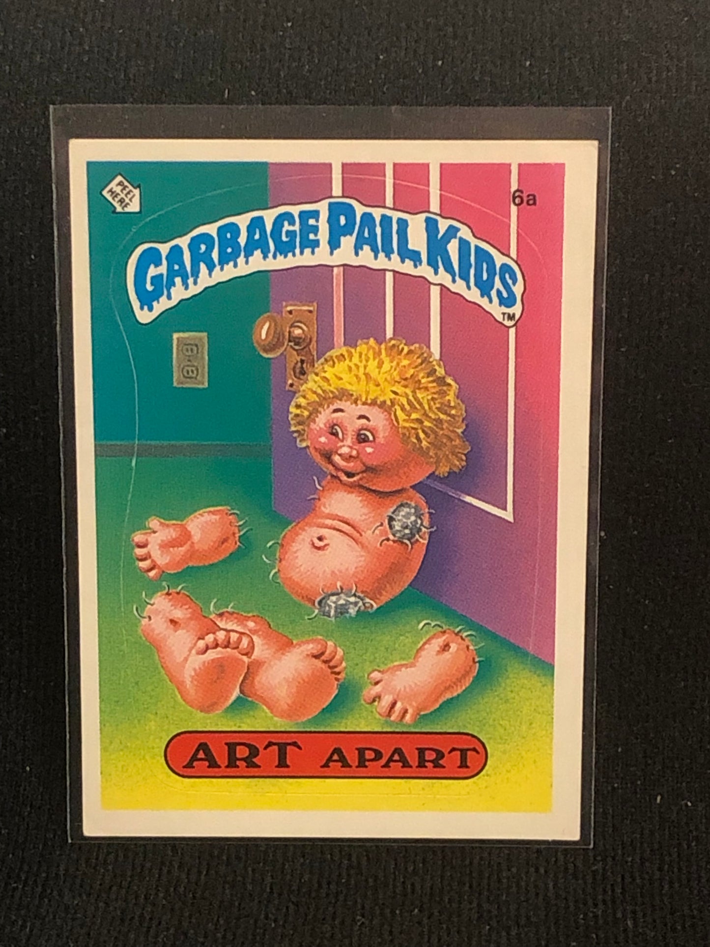 Garbage Pail Kids Original Series 1 (os1) 6a Art Apart