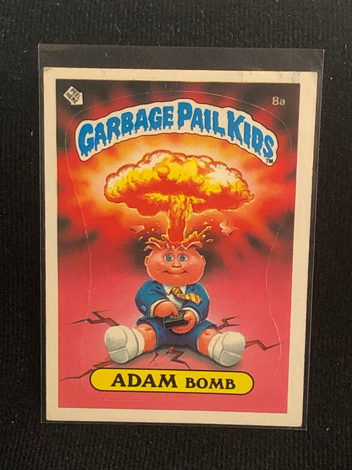 Garbage Pail Kids Original Series 1 (os1) 8a Adam Bomb