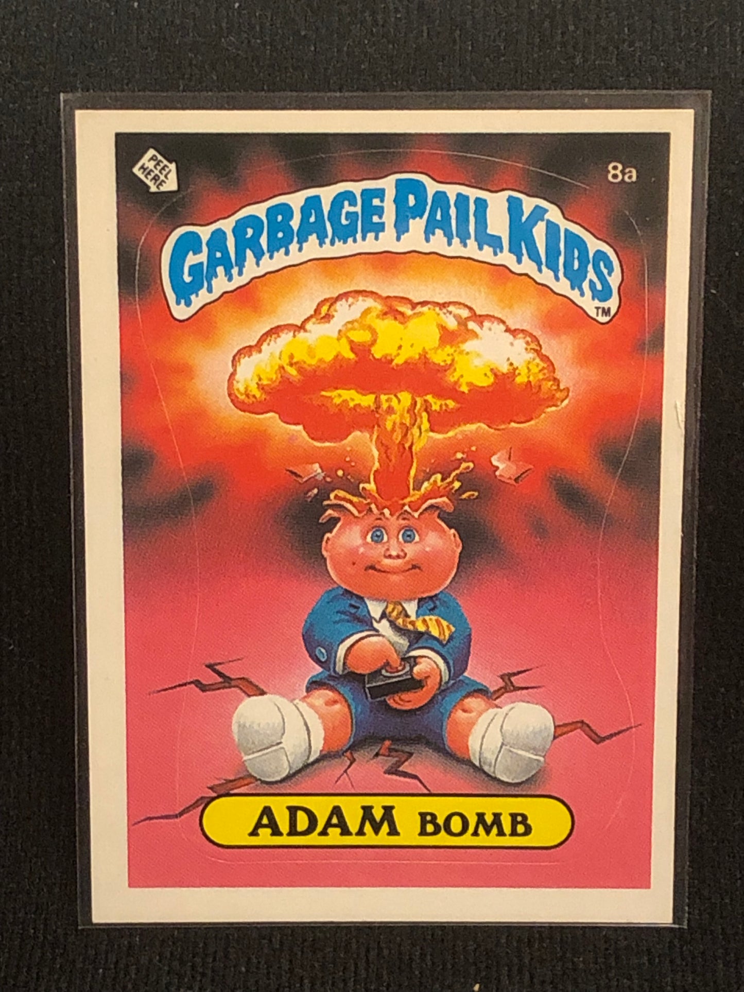 Garbage Pail Kids Original Series 1 (os1) 8a Adam Bomb