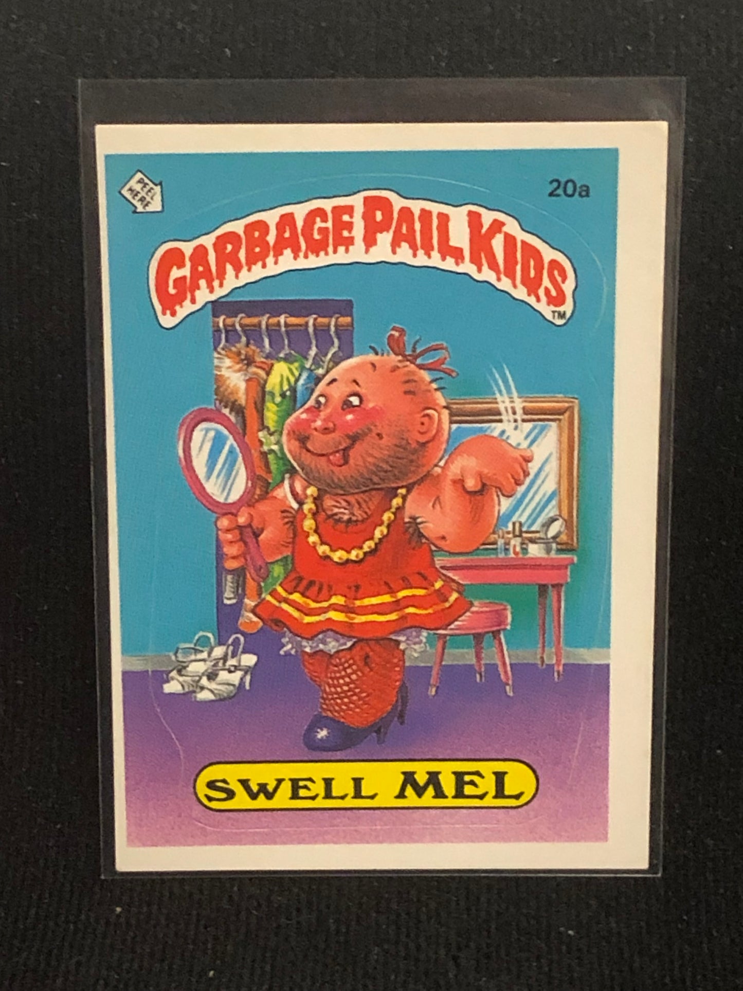 Garbage Pail Kids Original Series 1 (os1) 20a Swell Mel