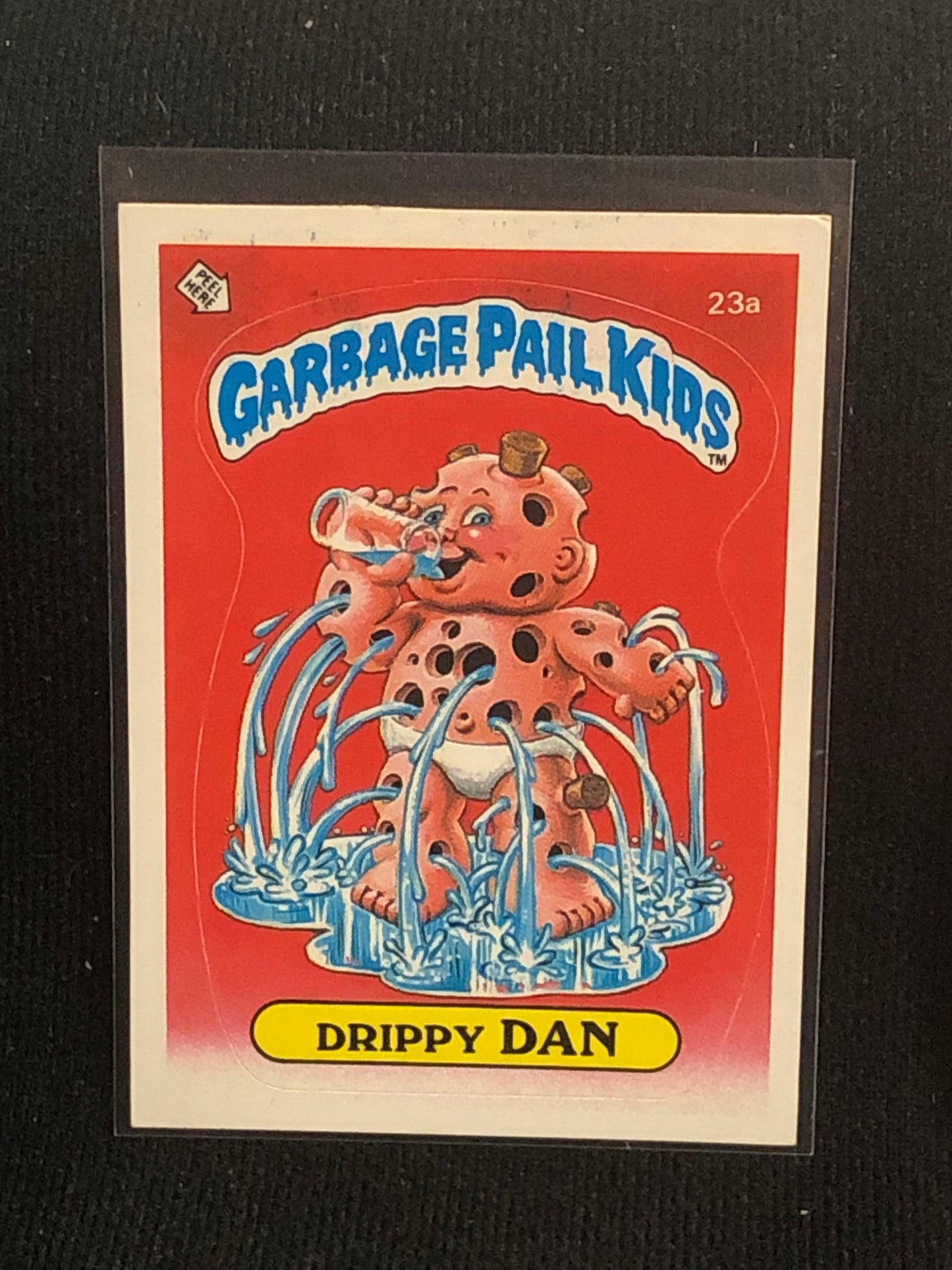 Garbage Pail Kids Original Series 1 (os1) 23a Drippy Dan