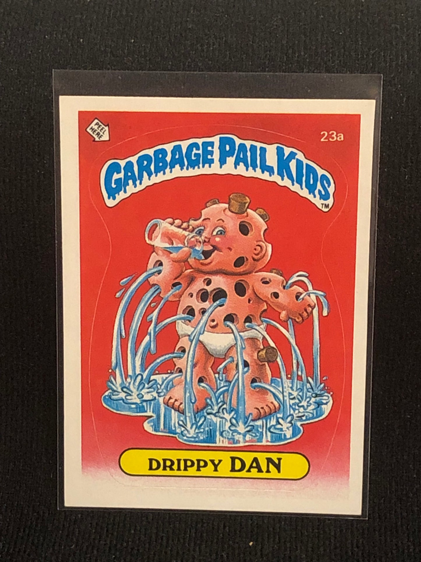 Garbage Pail Kids Original Series 1 (os1) 23a Drippy Dan