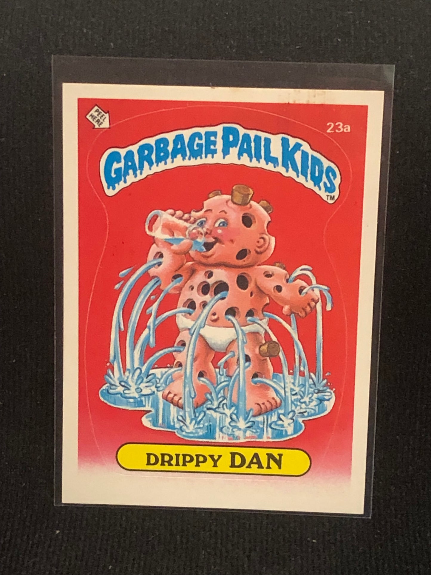 Garbage Pail Kids Original Series 1 (os1) 23a Drippy Dan