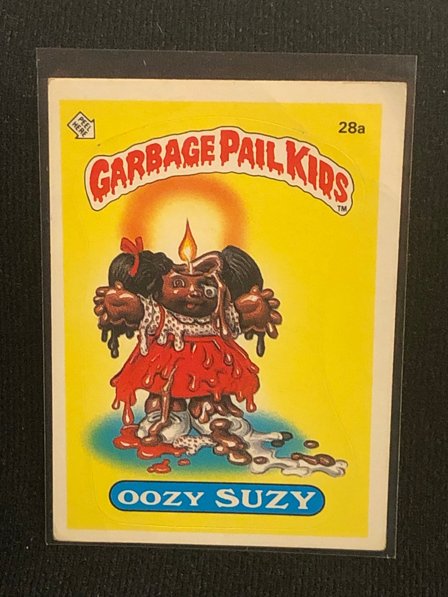 Garbage Pail Kids Original Series 1 (os1) 28a Oozy Suzy