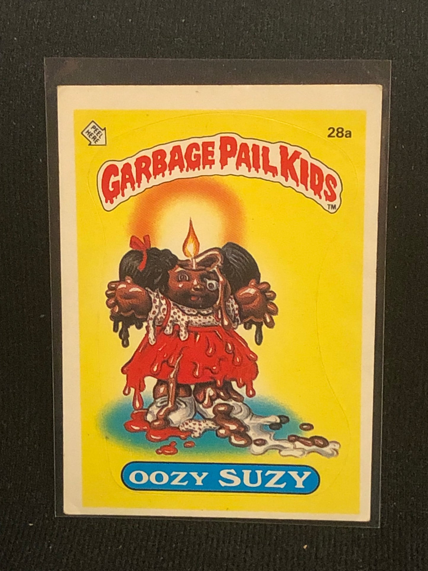 Garbage Pail Kids Original Series 1 (os1) 28a Oozy Suzy