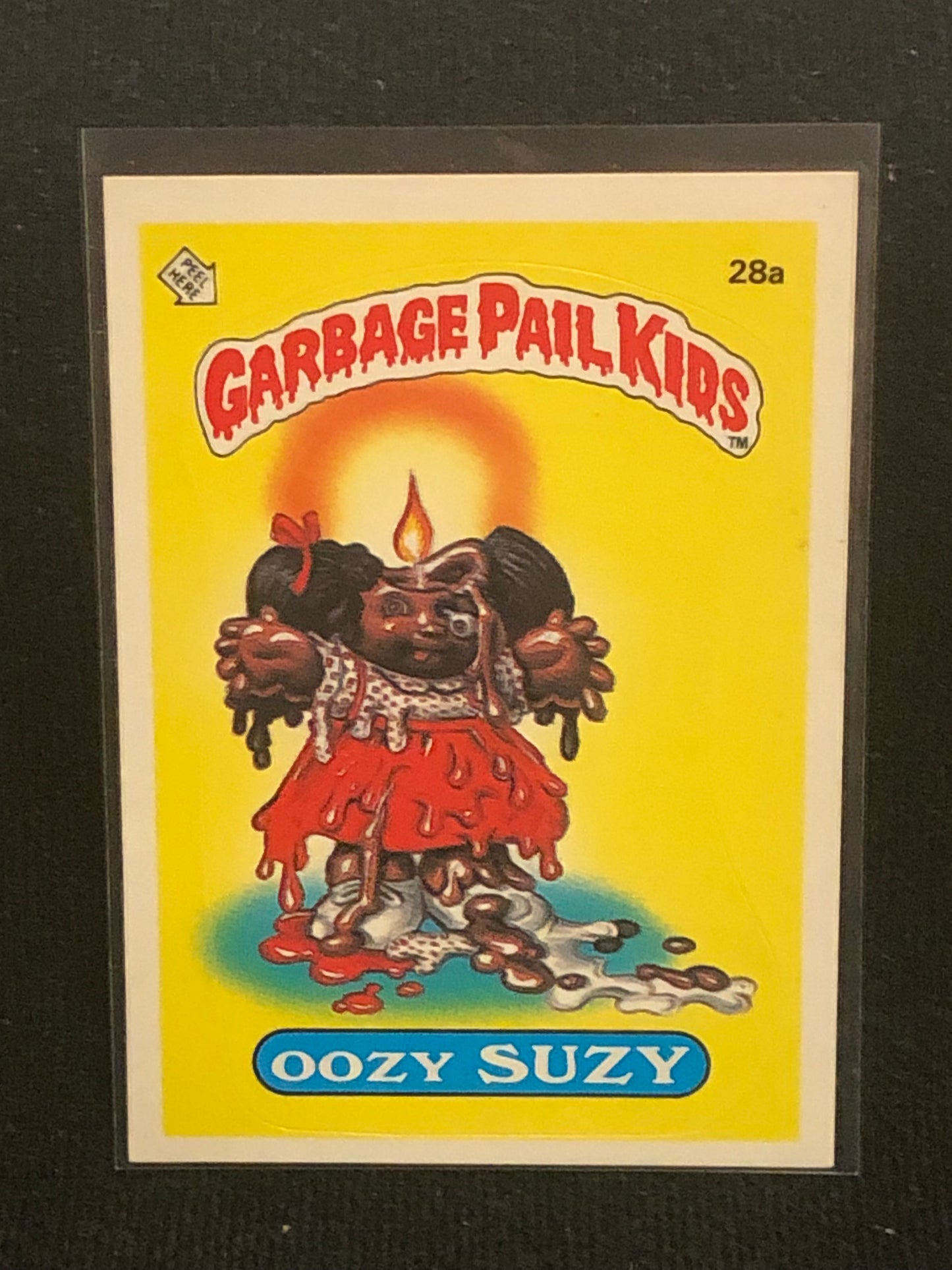 Garbage Pail Kids Original Series 1 (os1) 28a Oozy Suzy