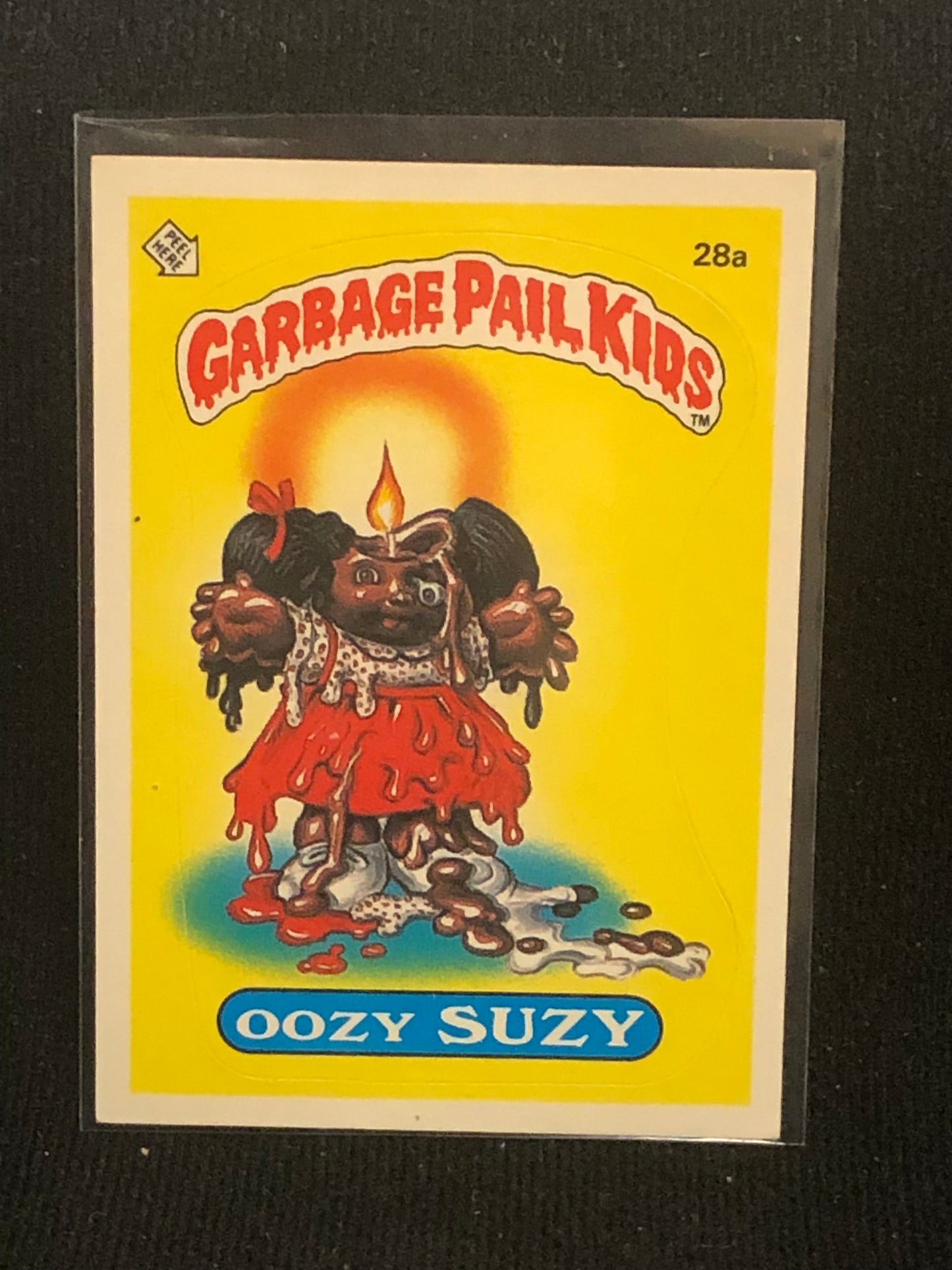 Garbage Pail Kids Original Series 1 (os1) 28a Oozy Suzy