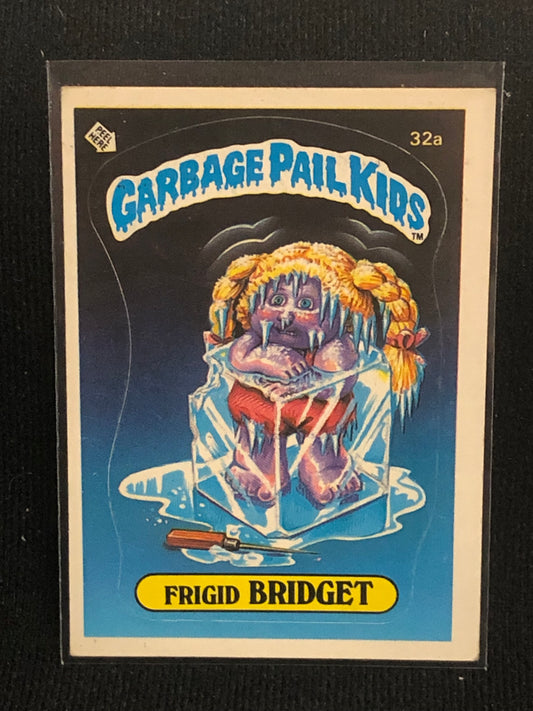 Garbage Pail Kids Original Series 1 (os1) 32a Frigid Bridget