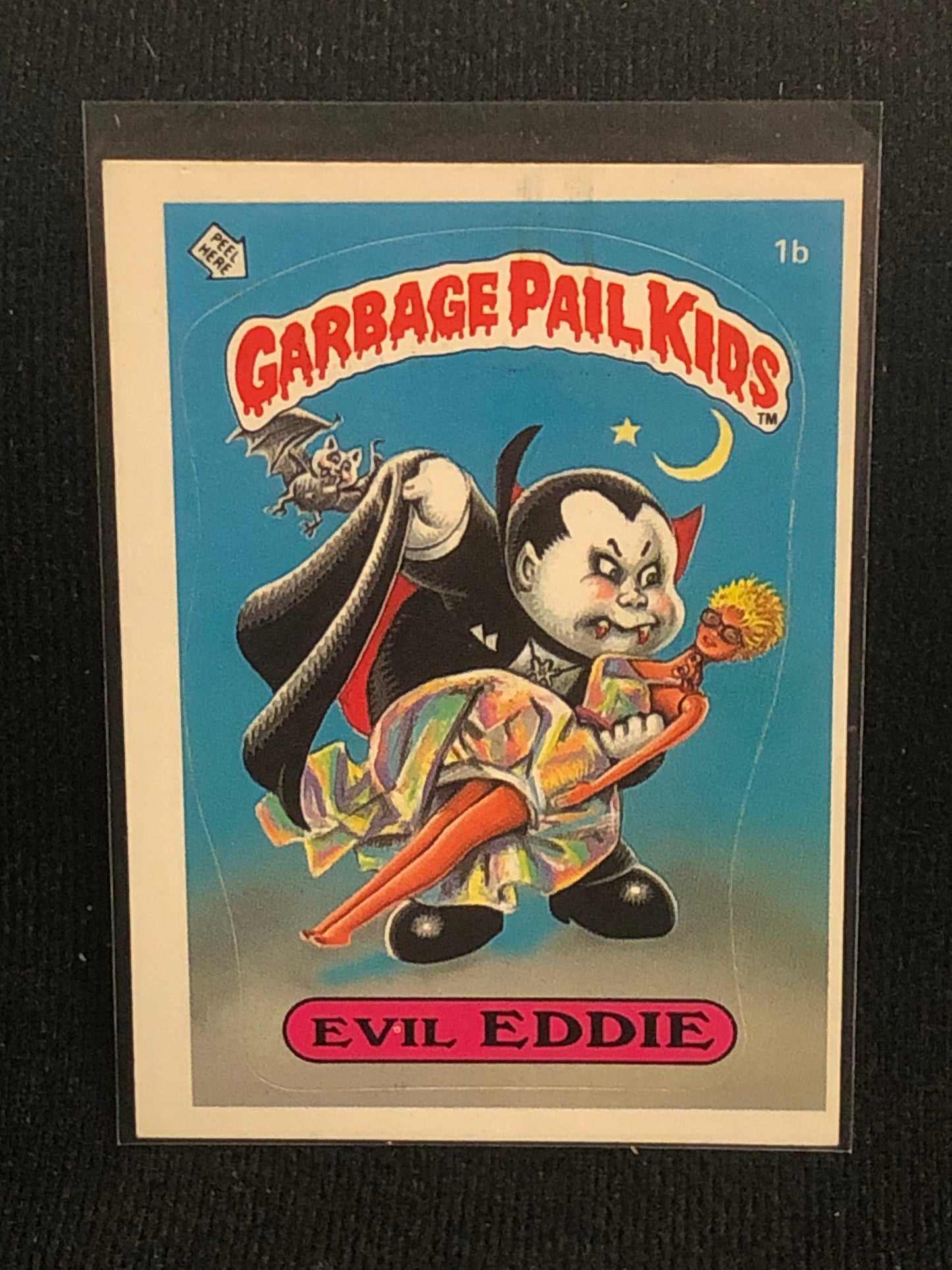 Garbage Pail Kids Original Series 1 (os1) 1b Evil Eddie