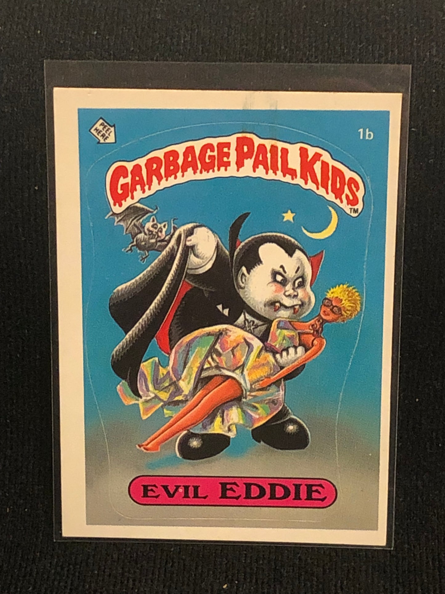 Garbage Pail Kids Original Series 1 (os1) 1b Evil Eddie