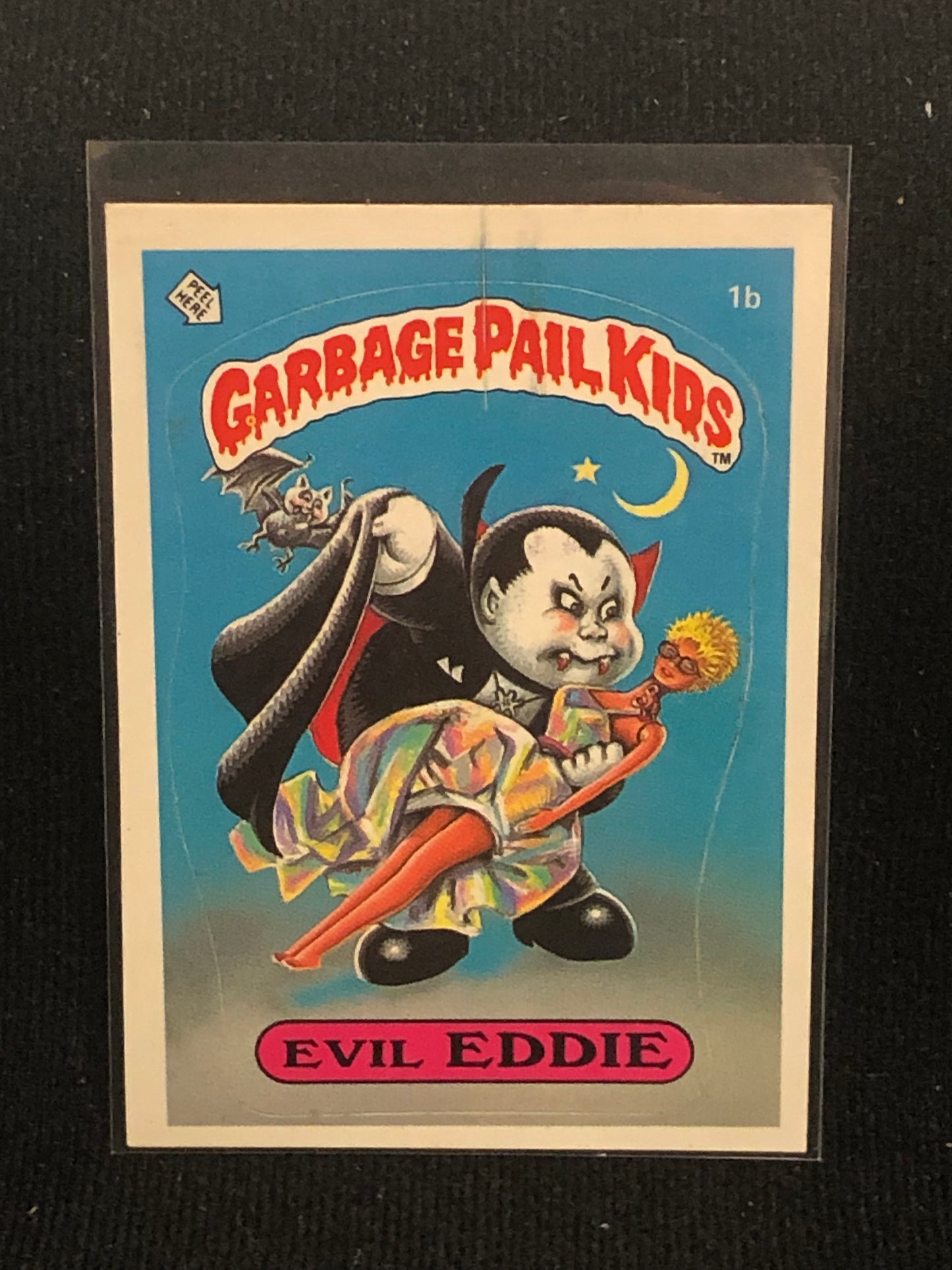 Garbage Pail Kids Original Series 1 (os1) 1b Evil Eddie