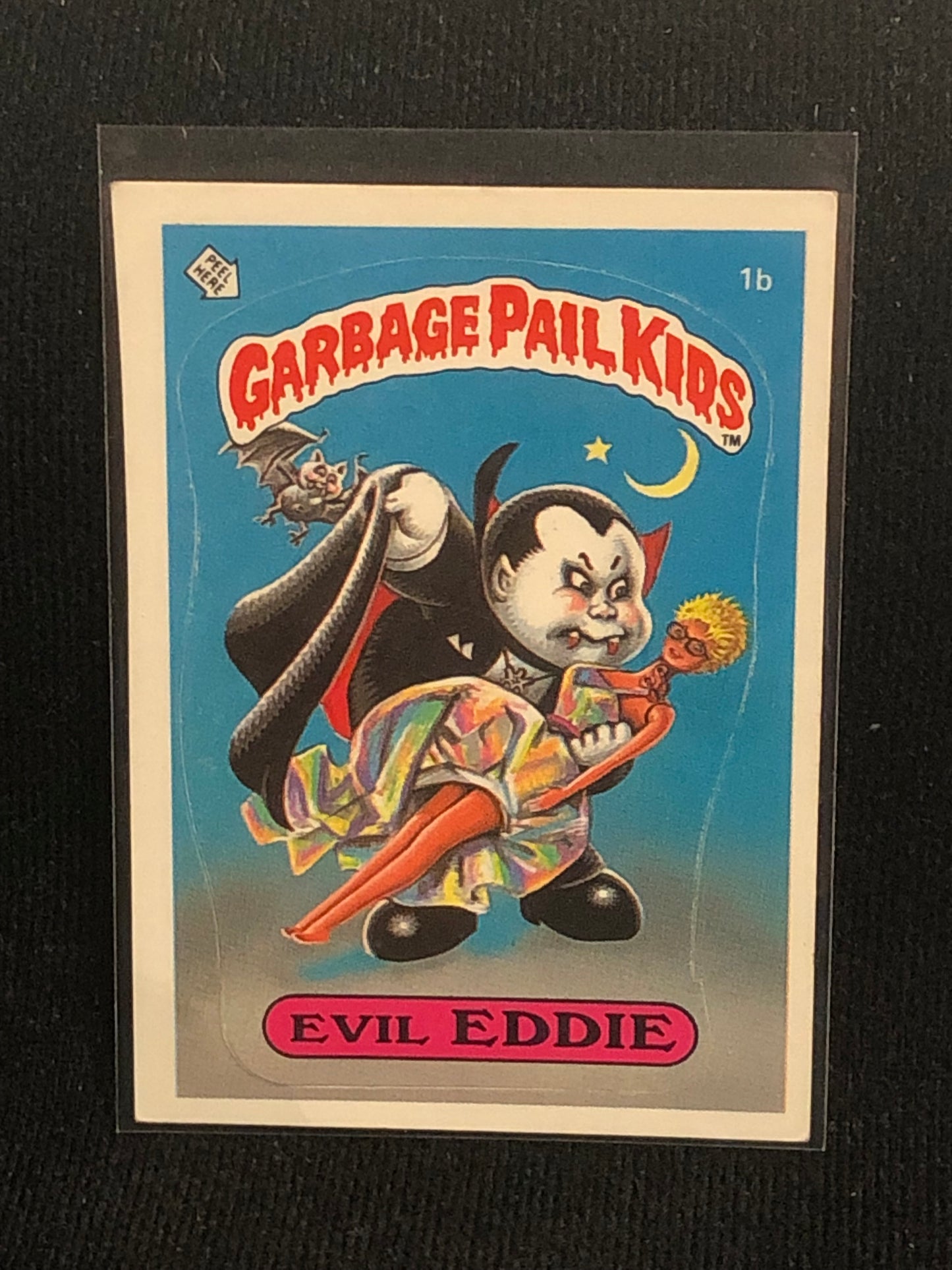 Garbage Pail Kids Original Series 1 (os1) 1b Evil Eddie