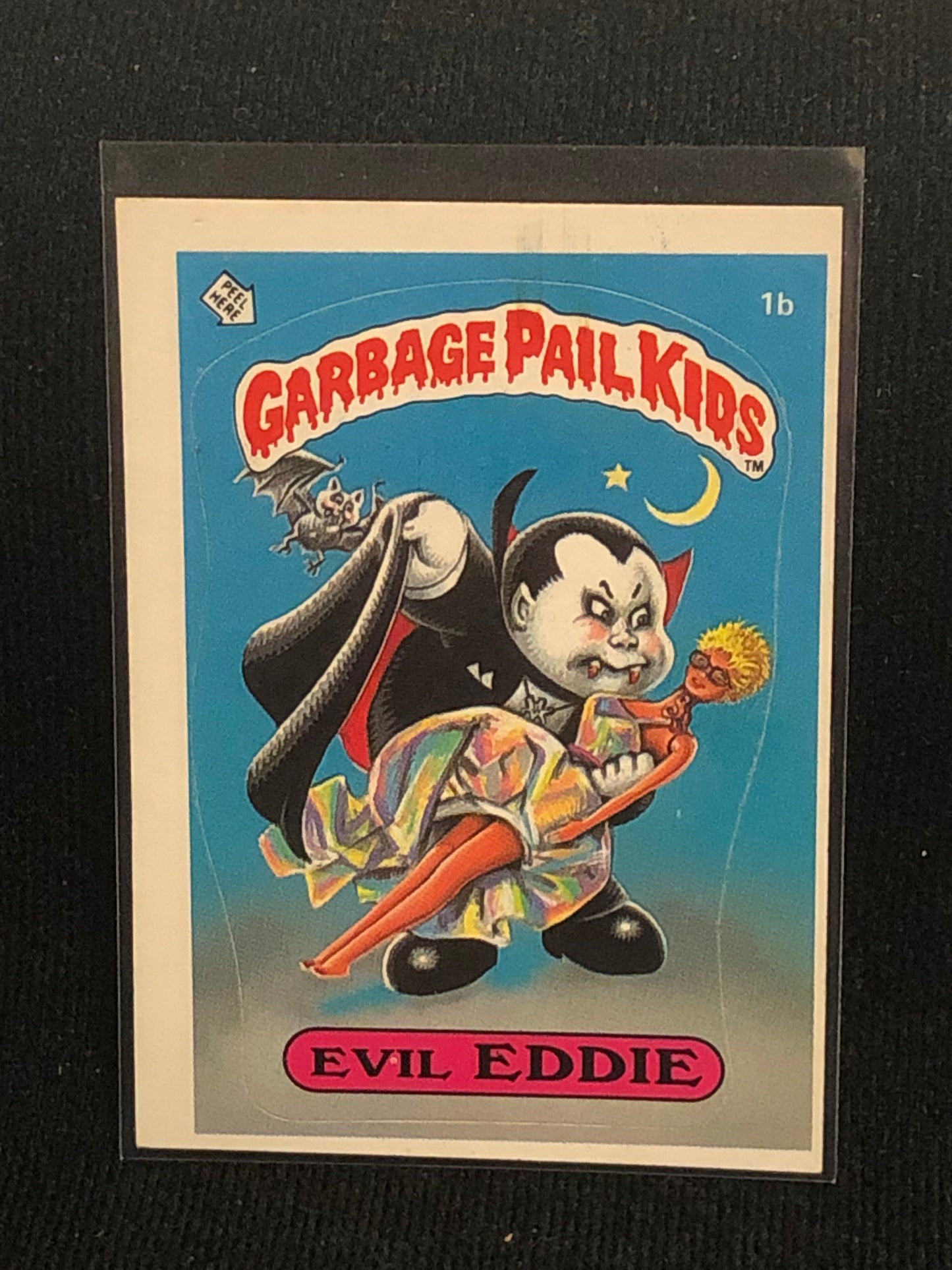 Garbage Pail Kids Original Series 1 (os1) 1b Evil Eddie