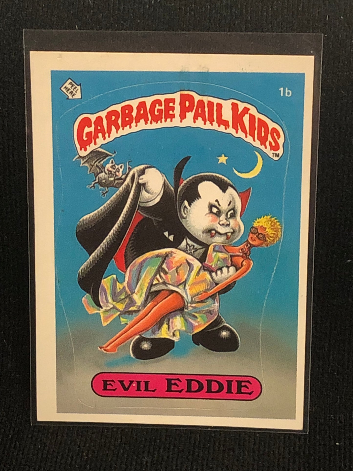 Garbage Pail Kids Original Series 1 (os1) 1b Evil Eddie