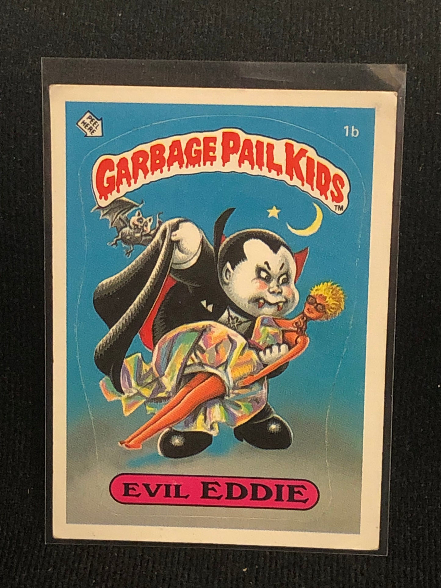 Garbage Pail Kids Original Series 1 (os1) 1b Evil Eddie