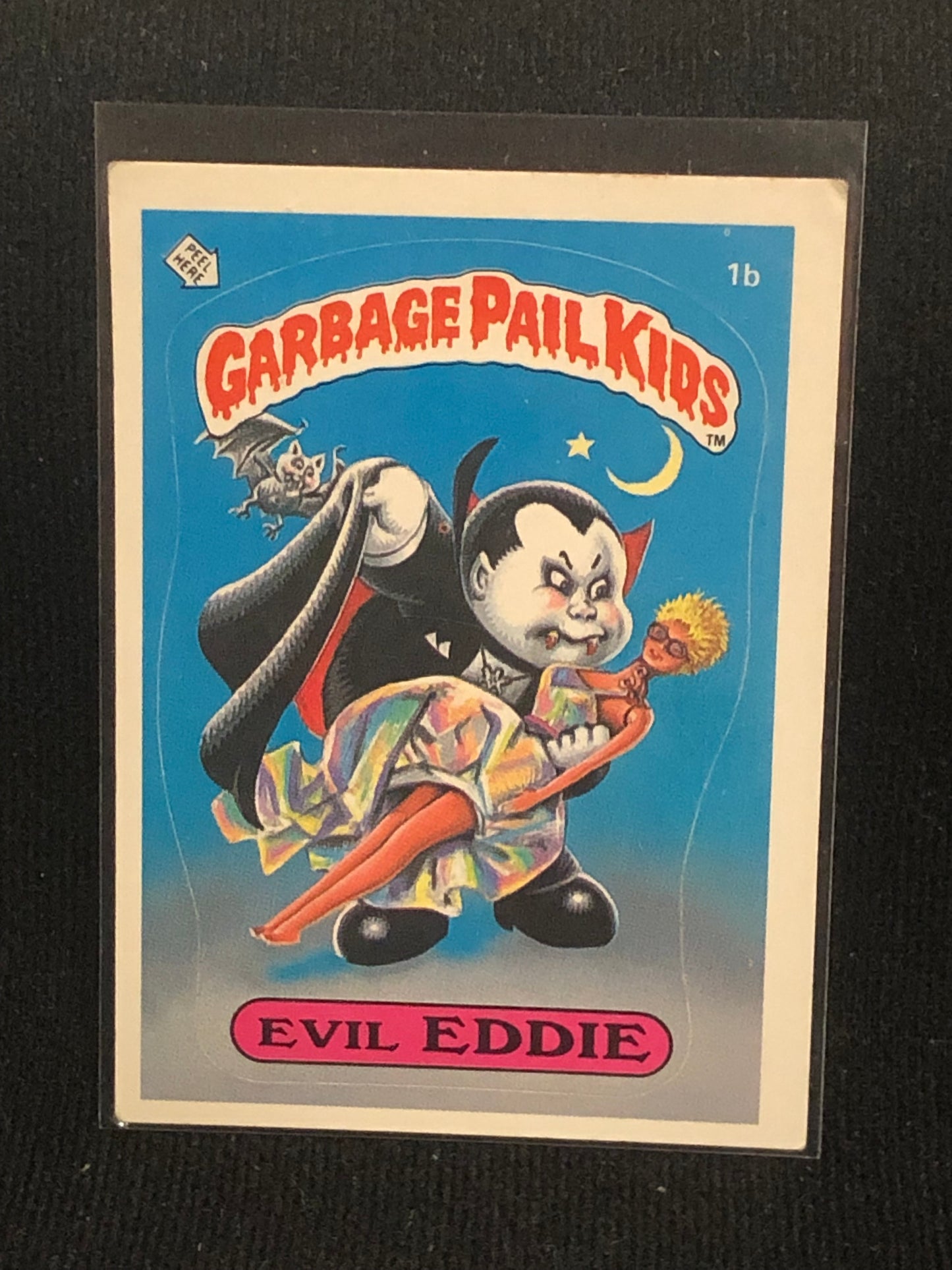 Garbage Pail Kids Original Series 1 (os1) 1b Evil Eddie