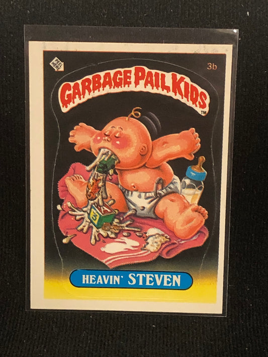 Garbage Pail Kids Original Series 1 (os1) 3b Heavin Steven