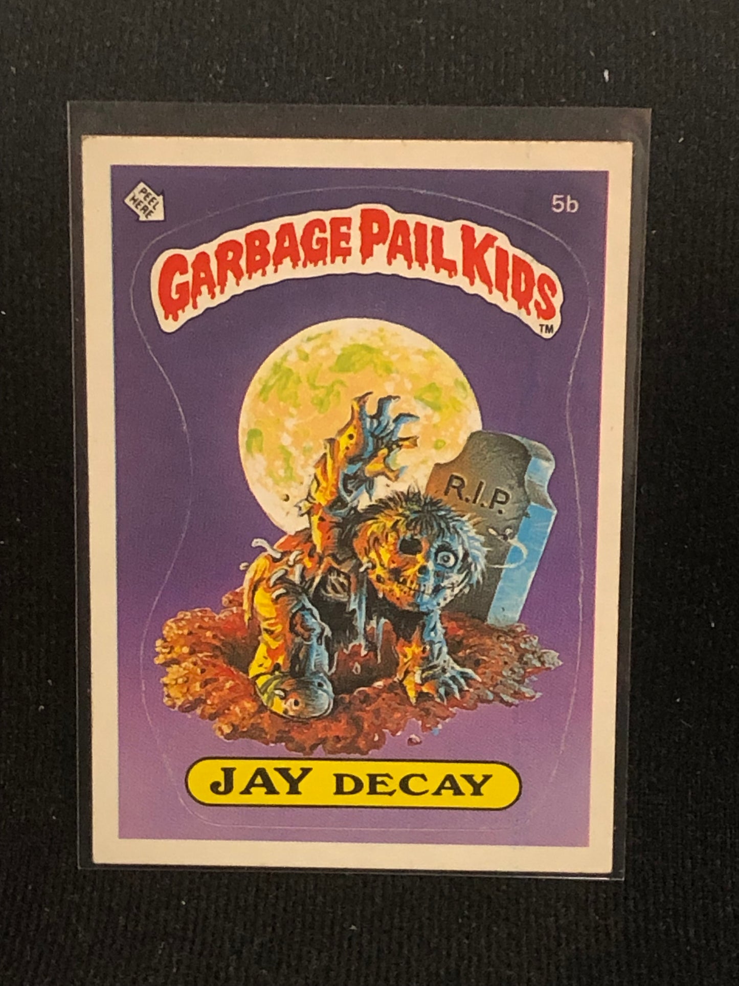 Garbage Pail Kids Original Series 1 (os1) 5b Jay Decay