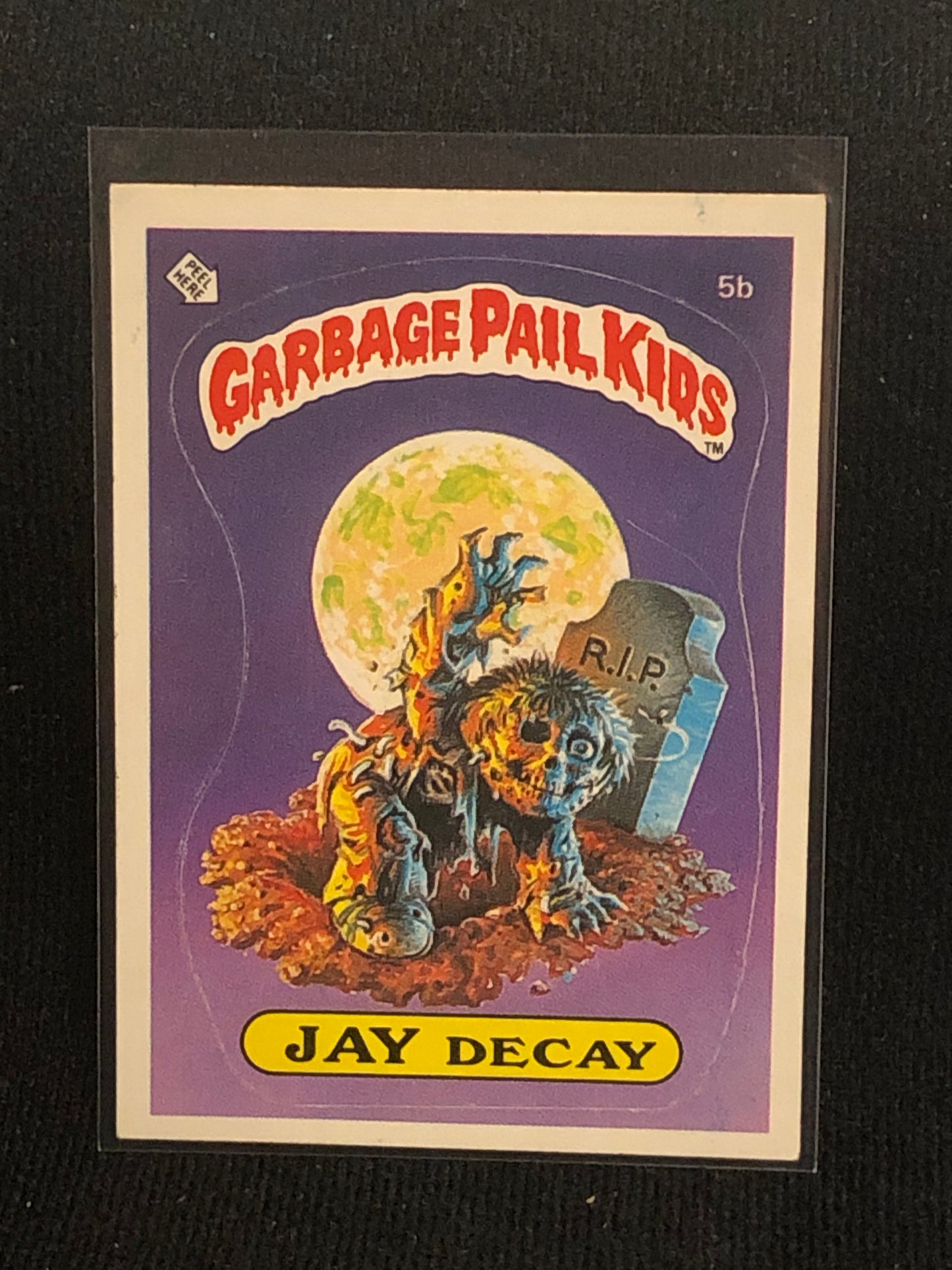 Garbage Pail Kids Original Series 1 (os1) 5b Jay Decay