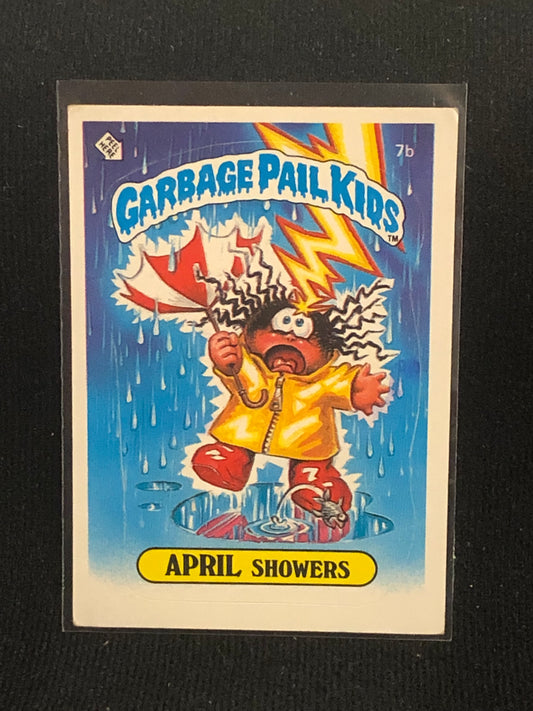 Garbage Pail Kids Original Series 1 (os1) 7b April Showers