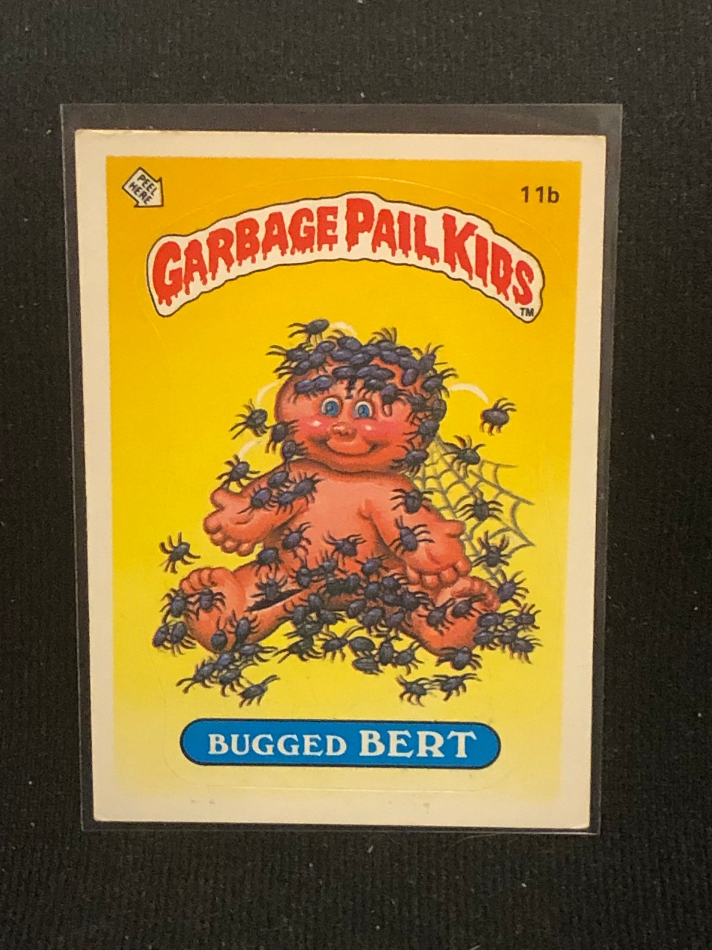 Garbage Pail Kids Original Series 1 (os1) 11b Bugged Bert