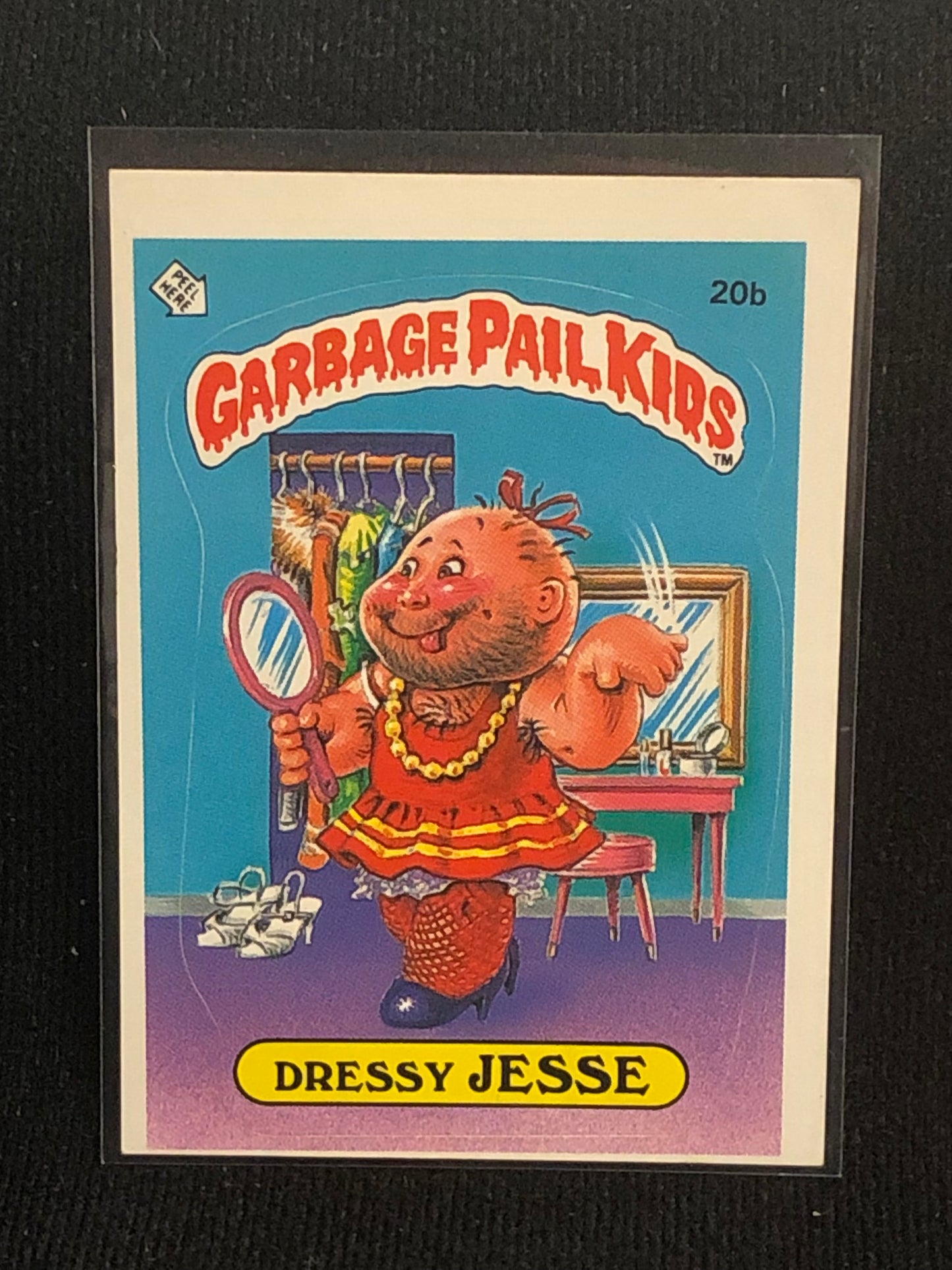 Garbage Pail Kids Original Series 1 (os1) 20b Dressy Jesse