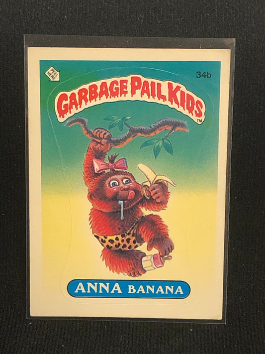 Garbage Pail Kids Original Series 1 (os1) 34b Anna Banana