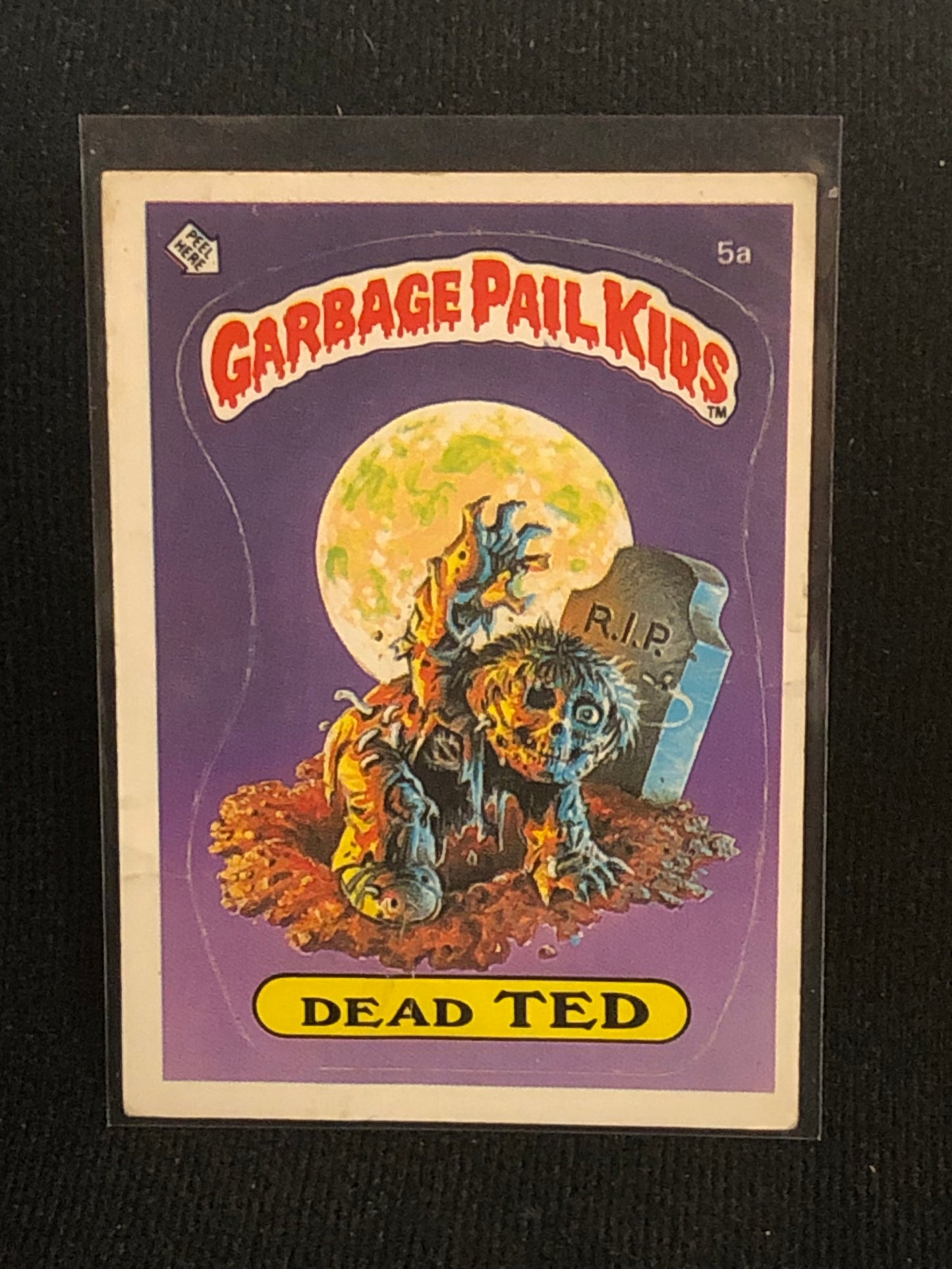 Garbage Pail Kids Original Series 1 (os1) 5a Dead Ted